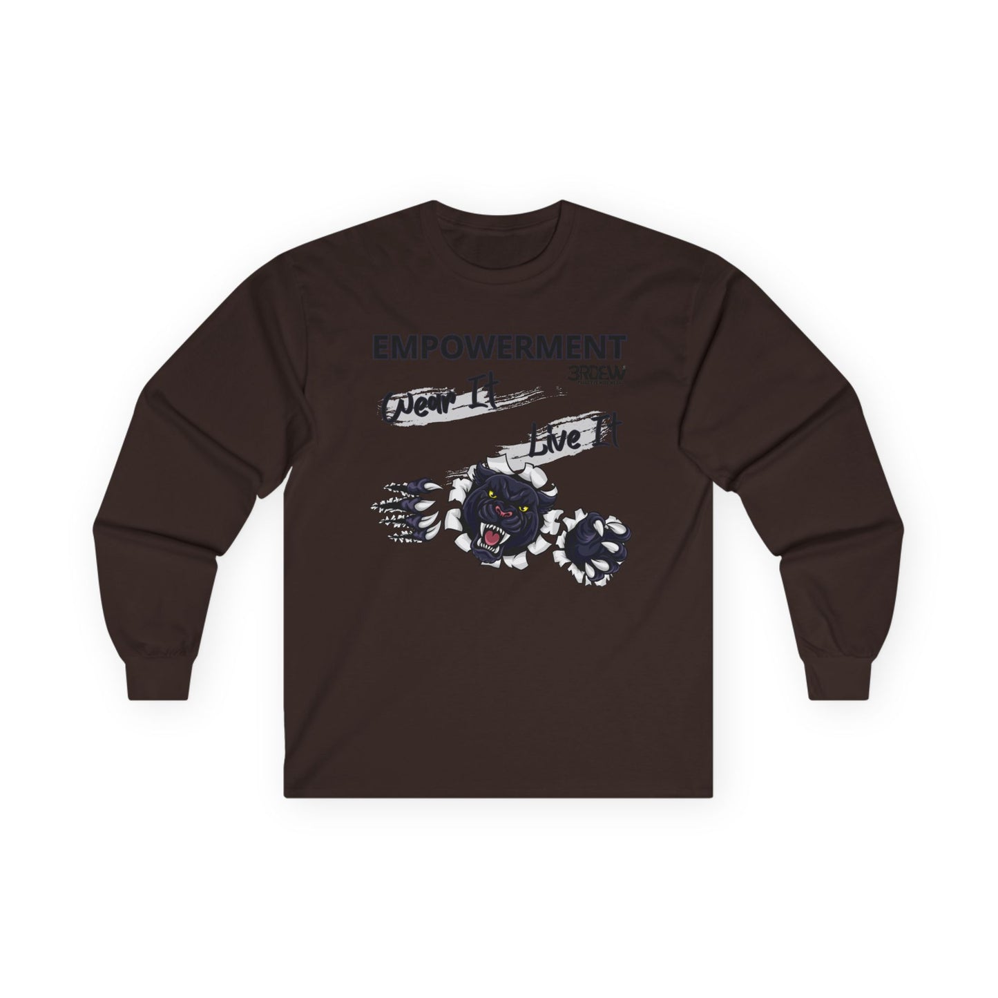 3RDEW² | Empowerment - Wear It - Live It | Third Eye Wide Wear | Unisex Ultra Cotton Long Sleeve Tee