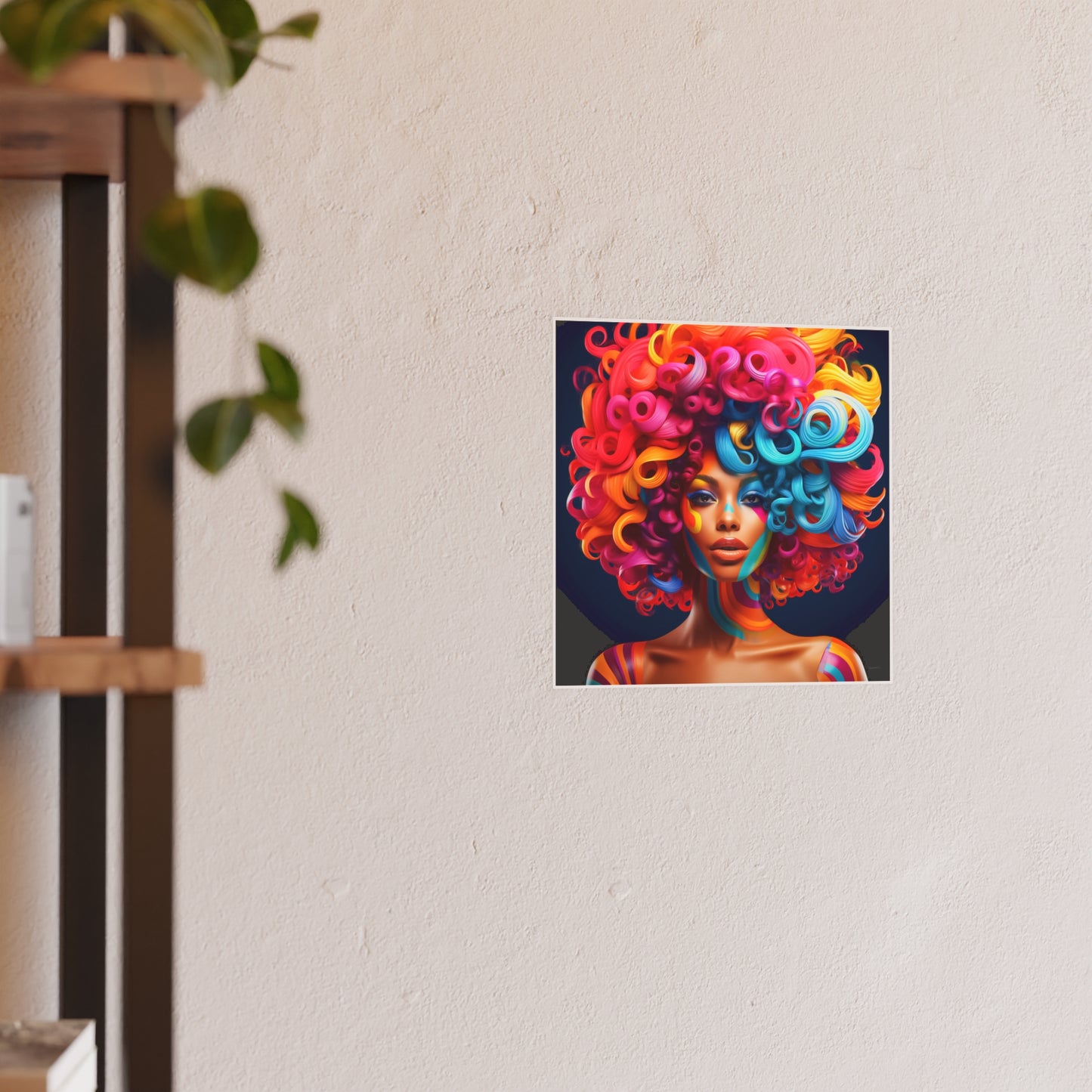 ThurmanatorX Art | Crown of Chromaflame | Aphrochrysalis | Satin Wall Art Print