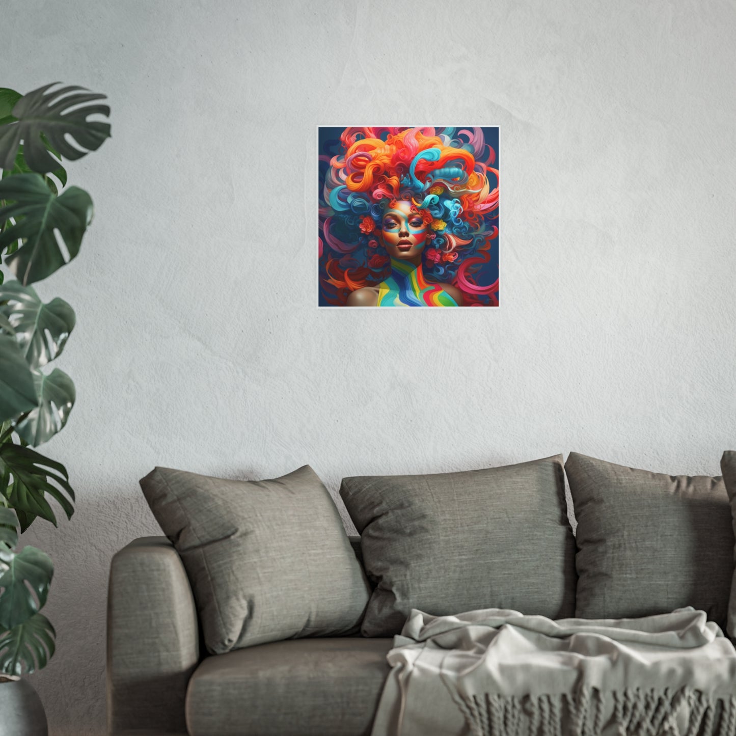 ThurmanatorX Art | Vortex Bloomrise | Aphrochrysalis | Satin Wall Art Print