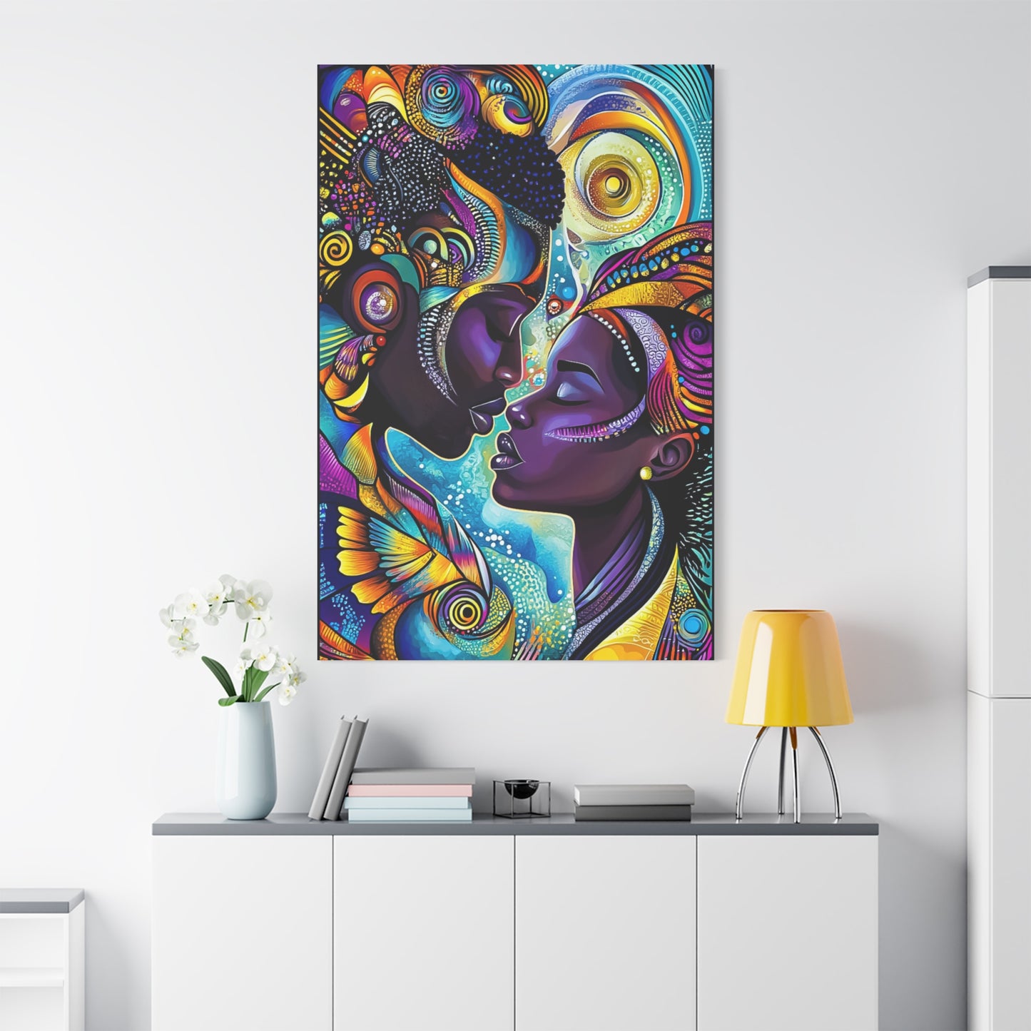 ThurmanatorX Art | Stargazer’s Embrace | Aphrochrysalis | Matte Canvas, Stretched, 1.25"