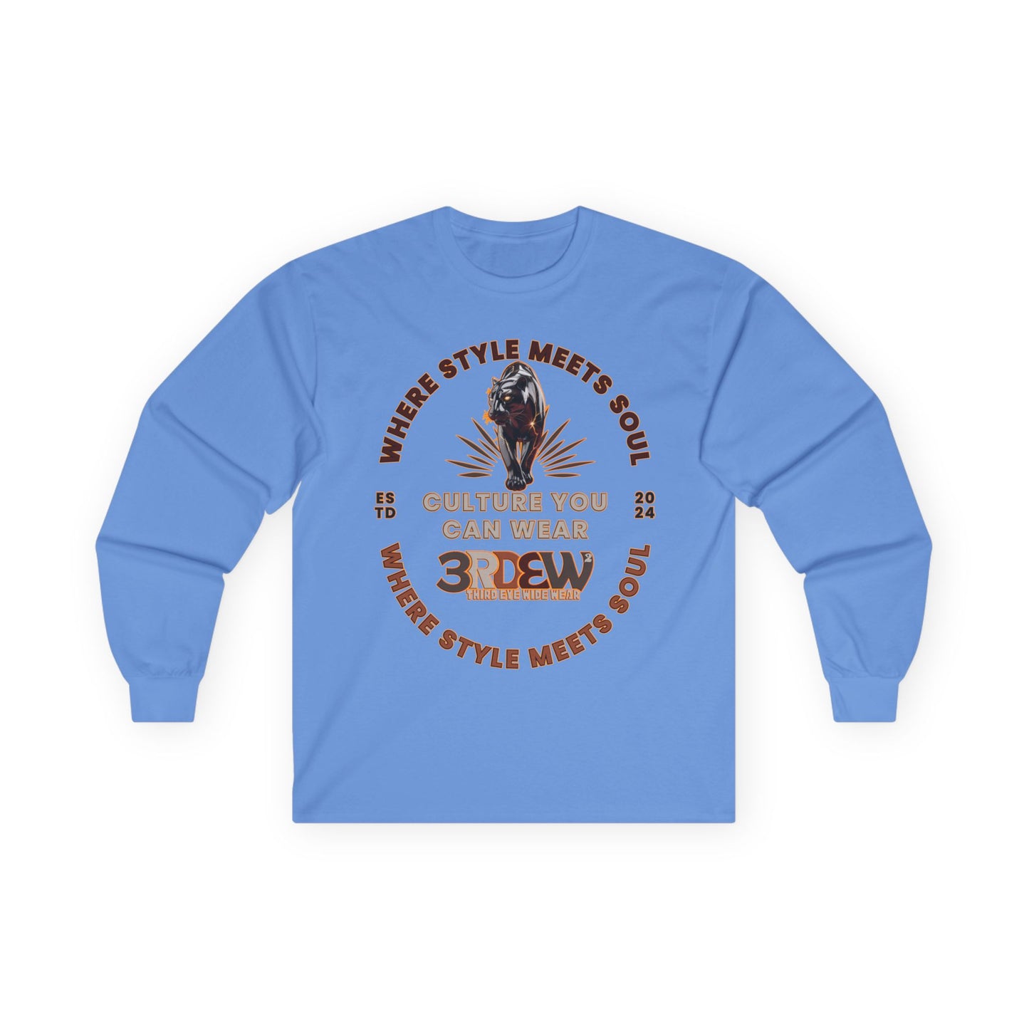 3RDEW² | Where Style Meets Soul | Third Eye Wide Wear | Unisex Ultra Cotton Long Sleeve Tee