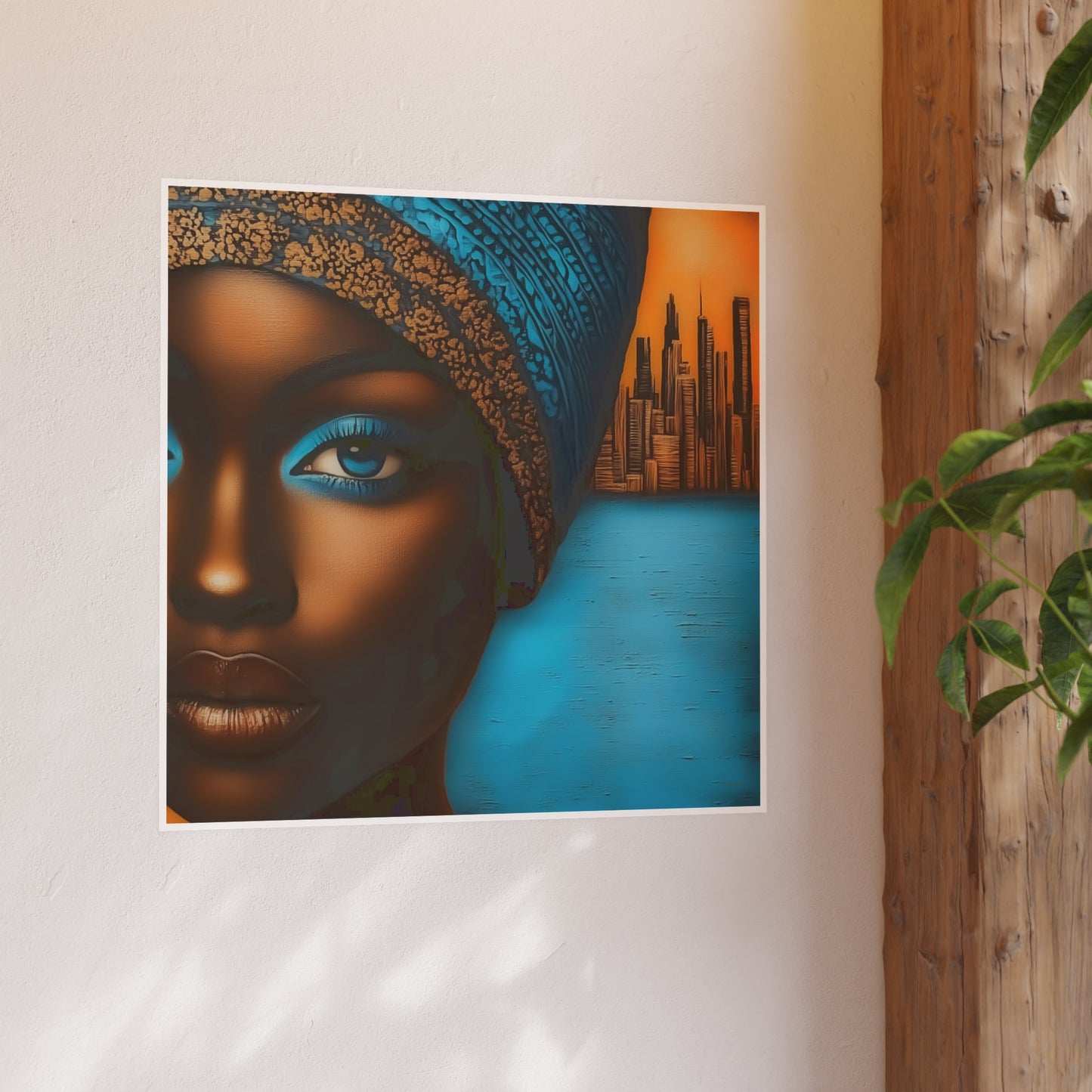 ThurmanatorX Art | Skywatcher Amara | Aphrochrysalis | Satin Wall Art Print