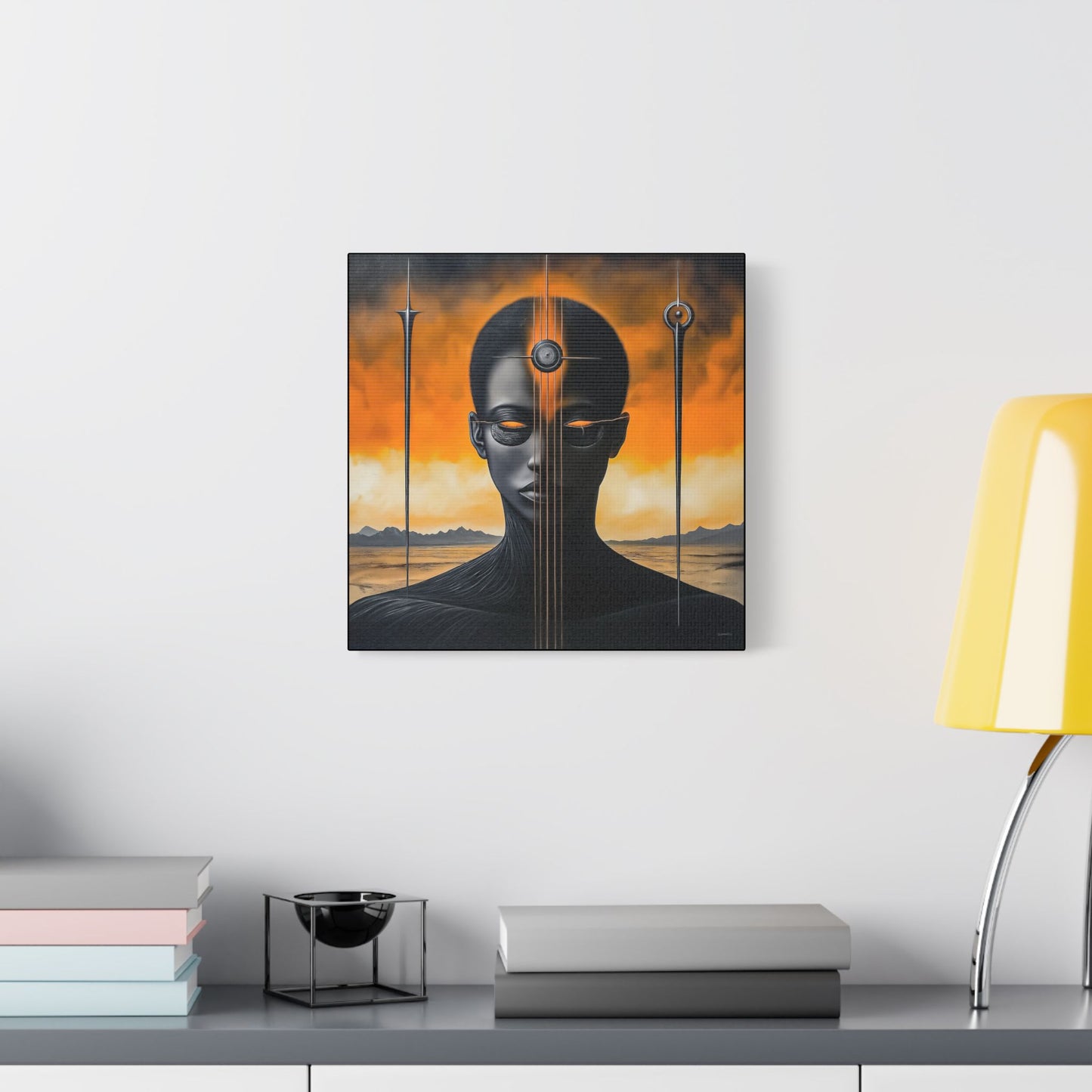 ThurmanatorX Art | Vanta Whisper | AphrodisiDark | Satin Canvas Art Print