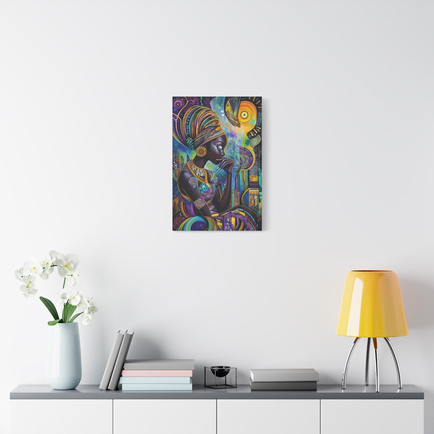 ThurmanatorX Art | Celestia & the Devoted | Aphrochrysalis | Matte Canvas, Stretched, 1.25"
