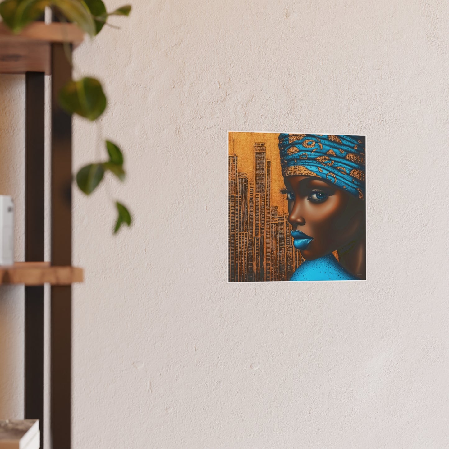 ThurmanatorX Art | Zariah, Eyes of the Metropolis | Aphrochrysalis | Satin Wall Art Print