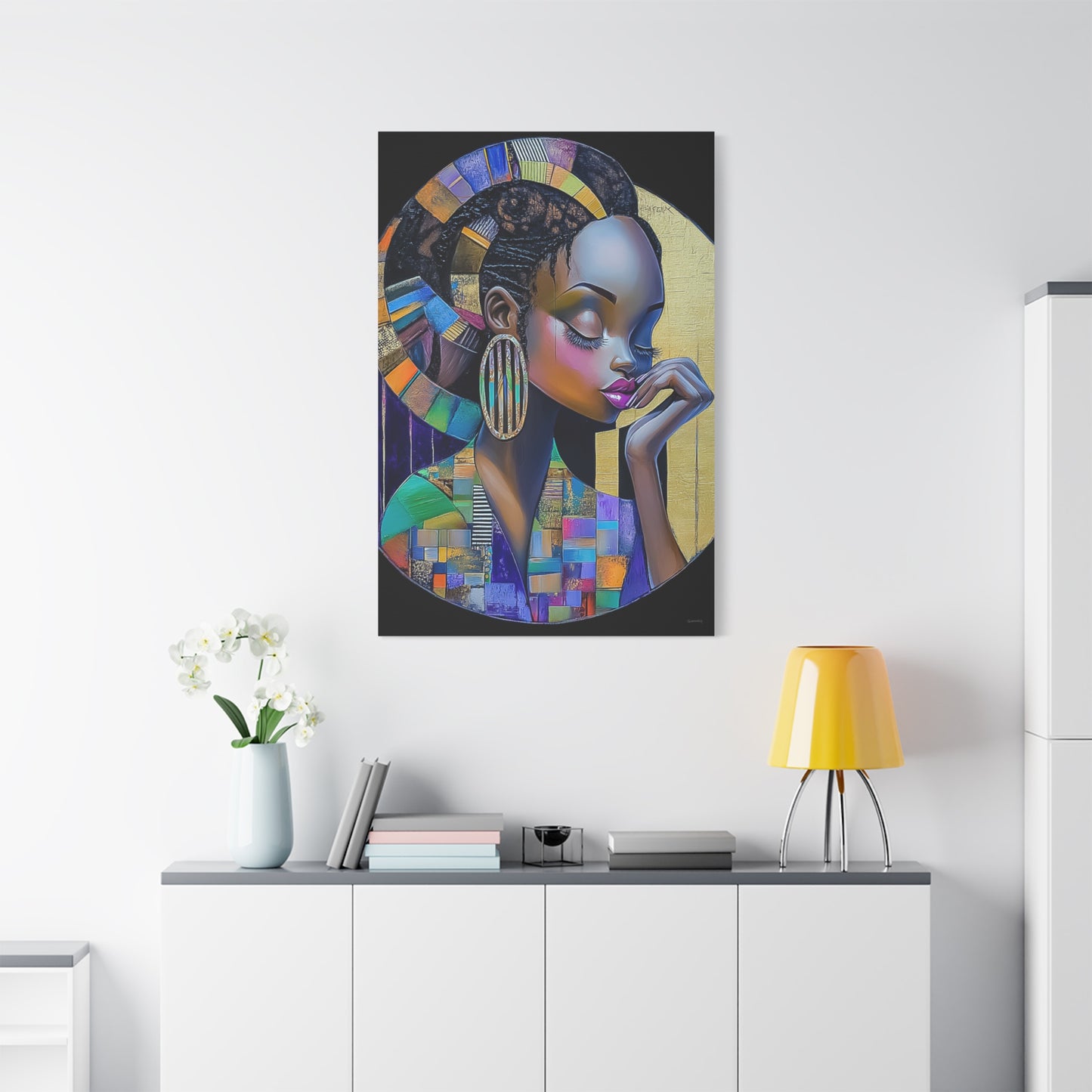 ThurmanatorX Art | Spirit Bloom | Aphrochrysalis | Matte Canvas, Stretched, 1.25"