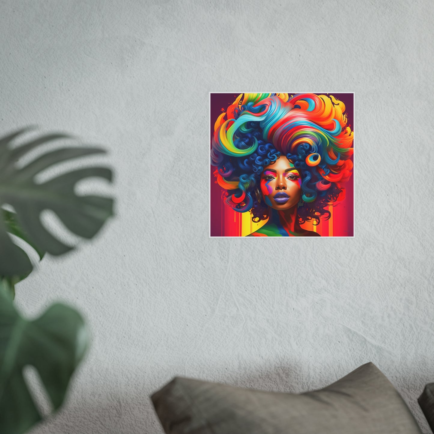 ThurmanatorX Art | Chromawave Siren | Aphrochrysalis | Satin Wall Art Print
