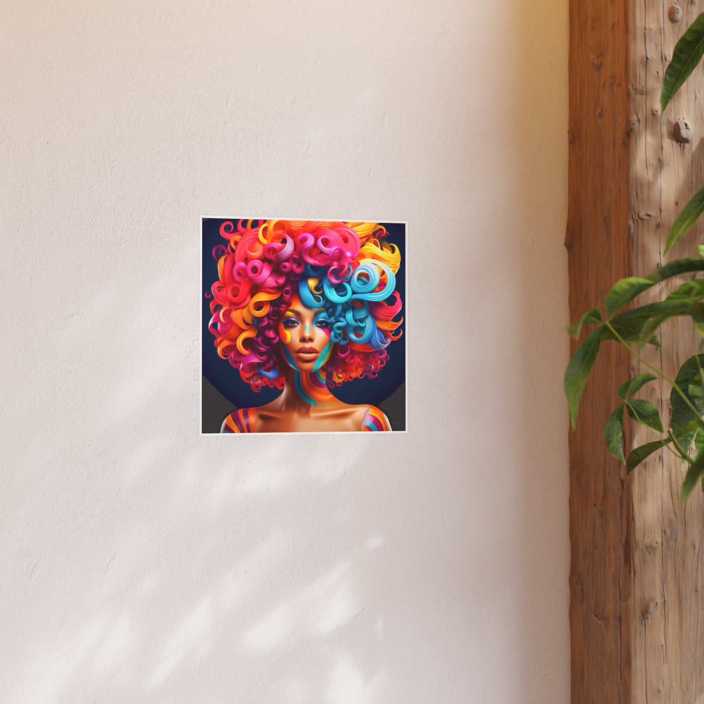 ThurmanatorX Art | Crown of Chromaflame | Aphrochrysalis | Satin Wall Art Print