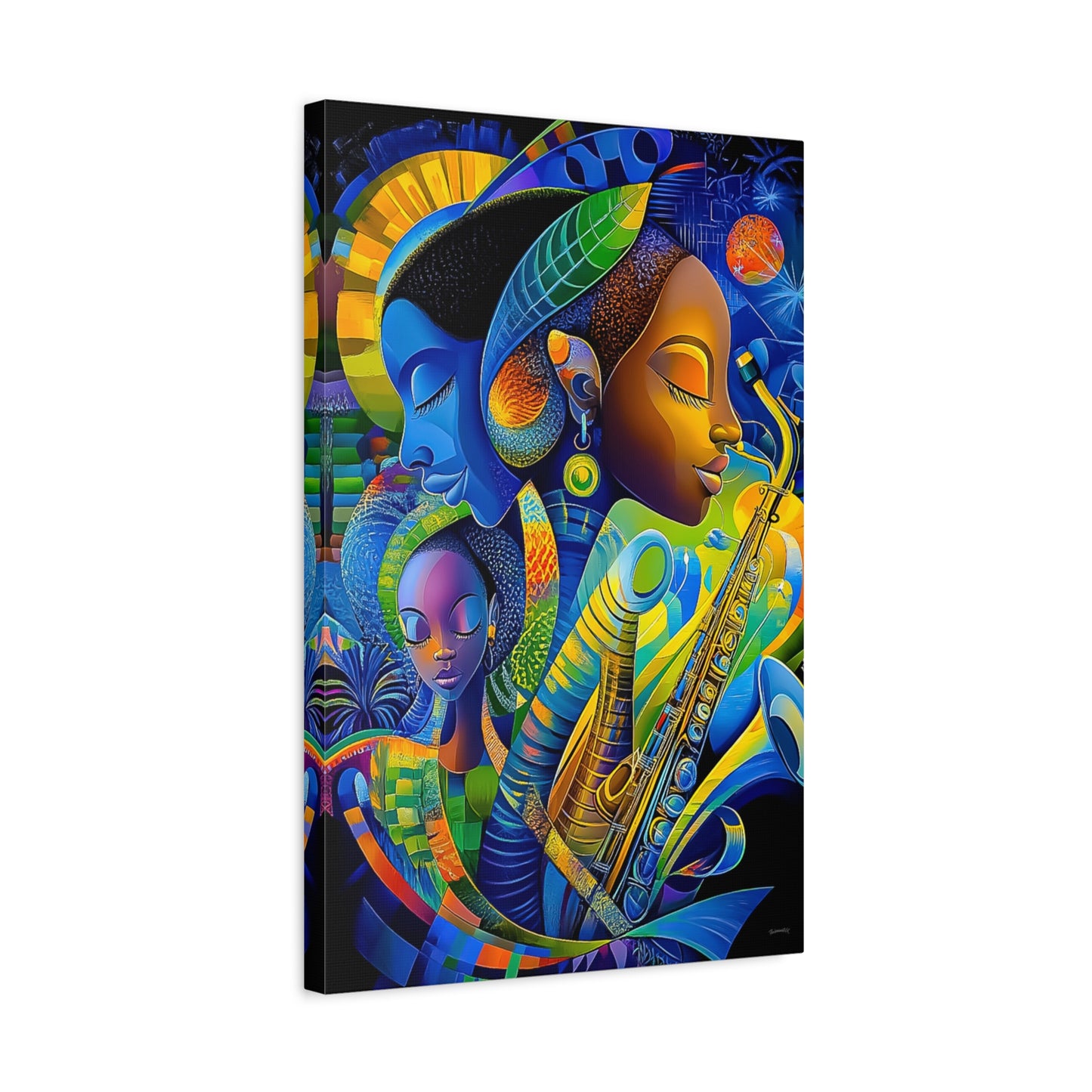ThurmanatorX Art | Beyond Her Orbit | Aphrochrysalis | Matte Canvas, Stretched, 1.25"