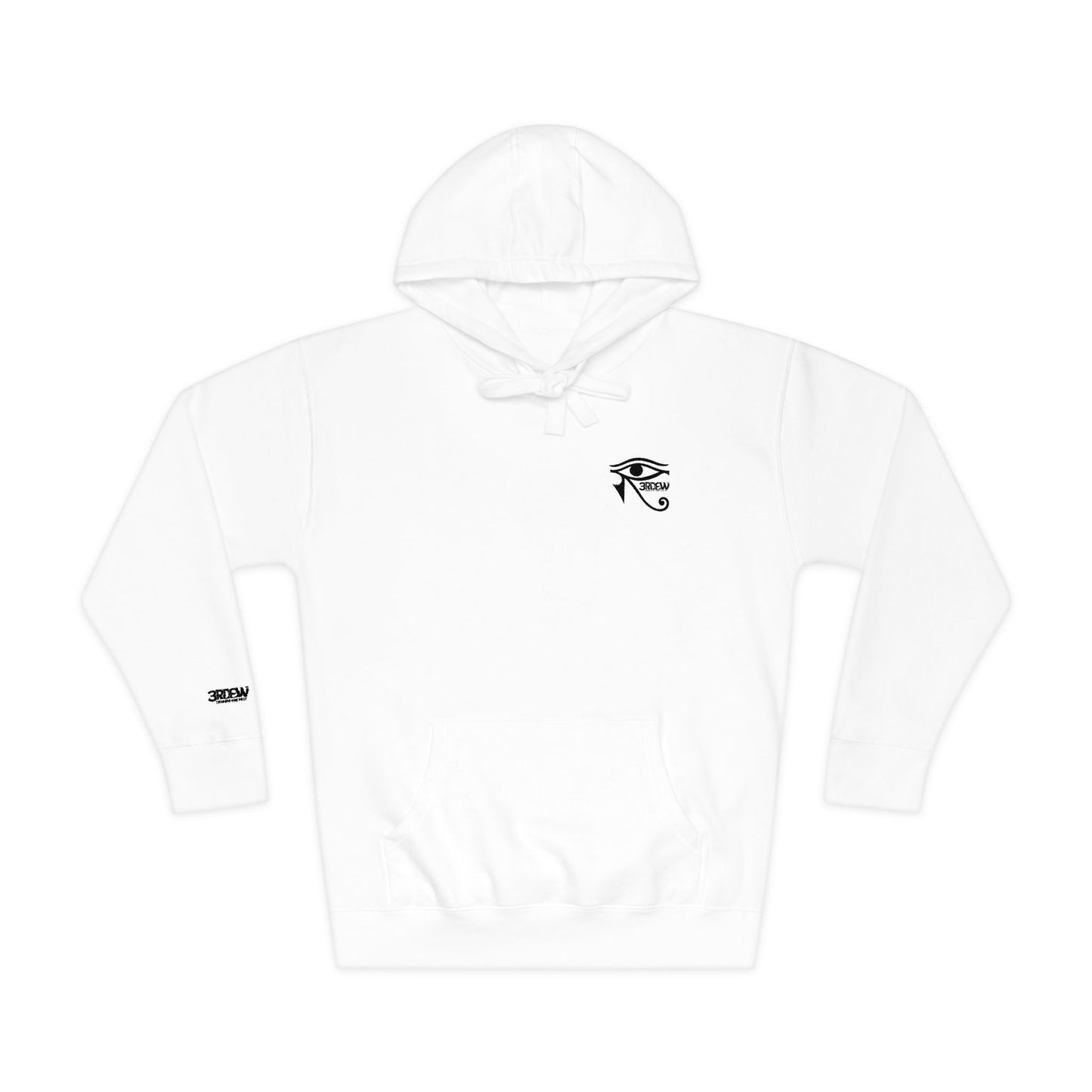 3RDEW² Vision Hoodie | Unisex Fleece | Third Eye Minimalist Design | Conscious Comfort for Every Day & Divine Moments
