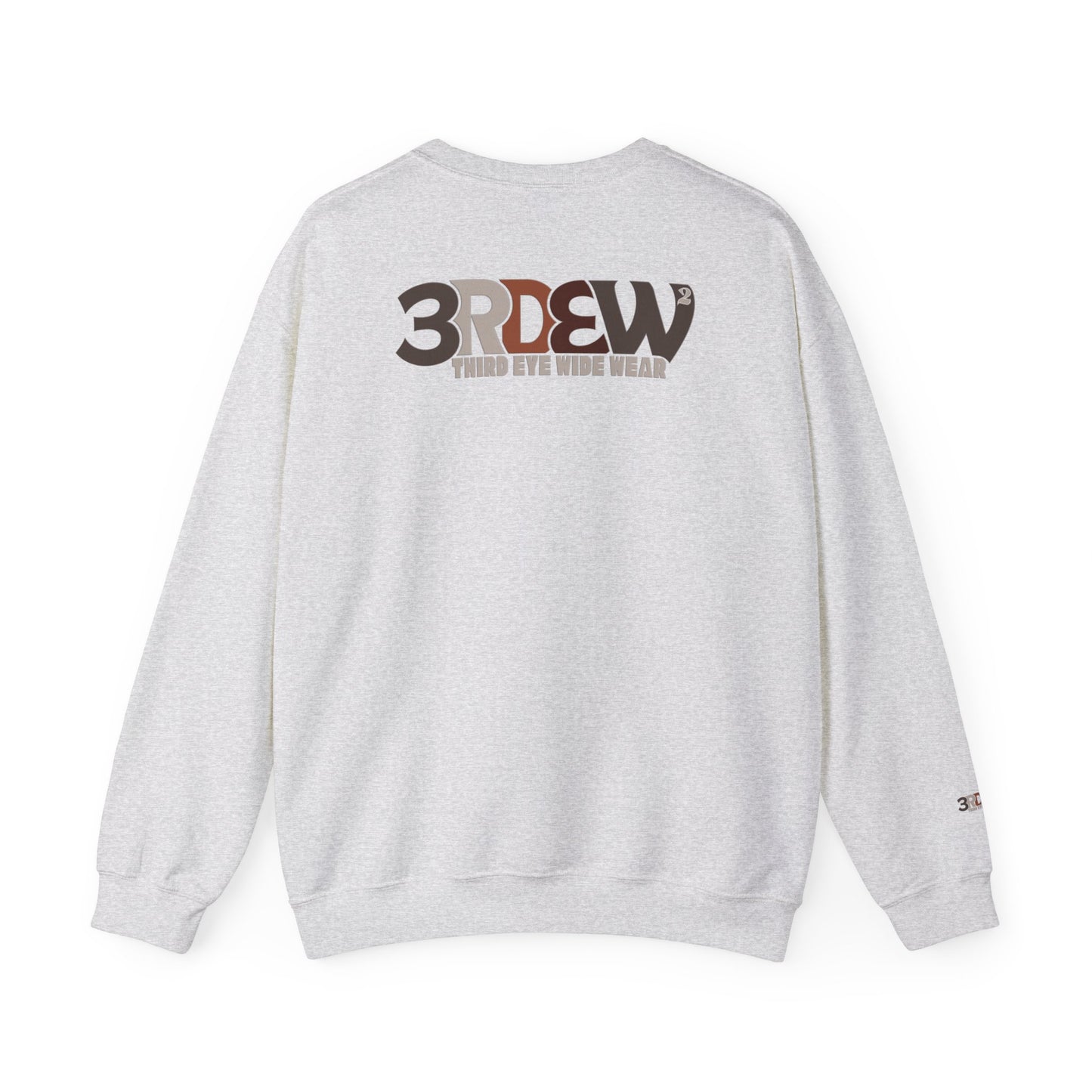 3RDEW² Unisex Sweatshirt – Afro-Abstract Streetwear by ThurmanatorX | Cozy Layer for Elevated Everyday Style