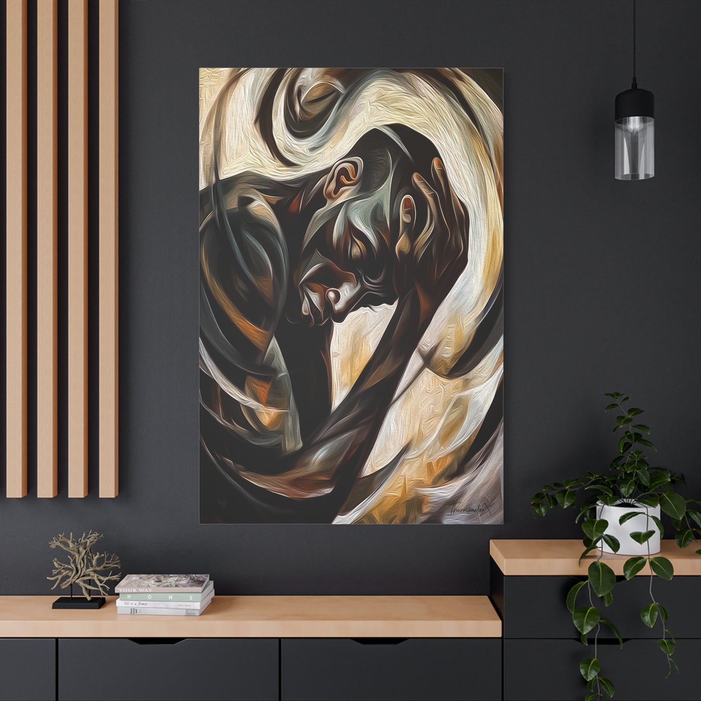 ThurmanatorX Art | The Thinker's Thoughts | Aphrodisiart | Matte Canvas Print