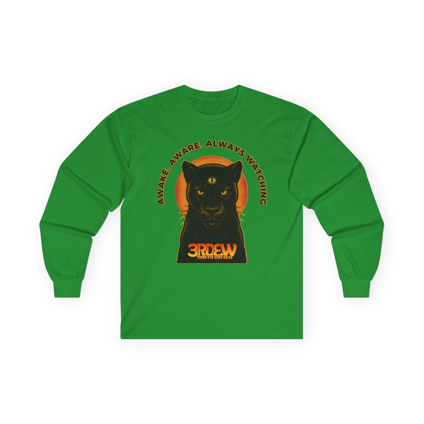 3RDEW² | Awake. Aware. Always Watching | Third Eye Wide Wear | Unisex Ultra Cotton Long Sleeve Tee