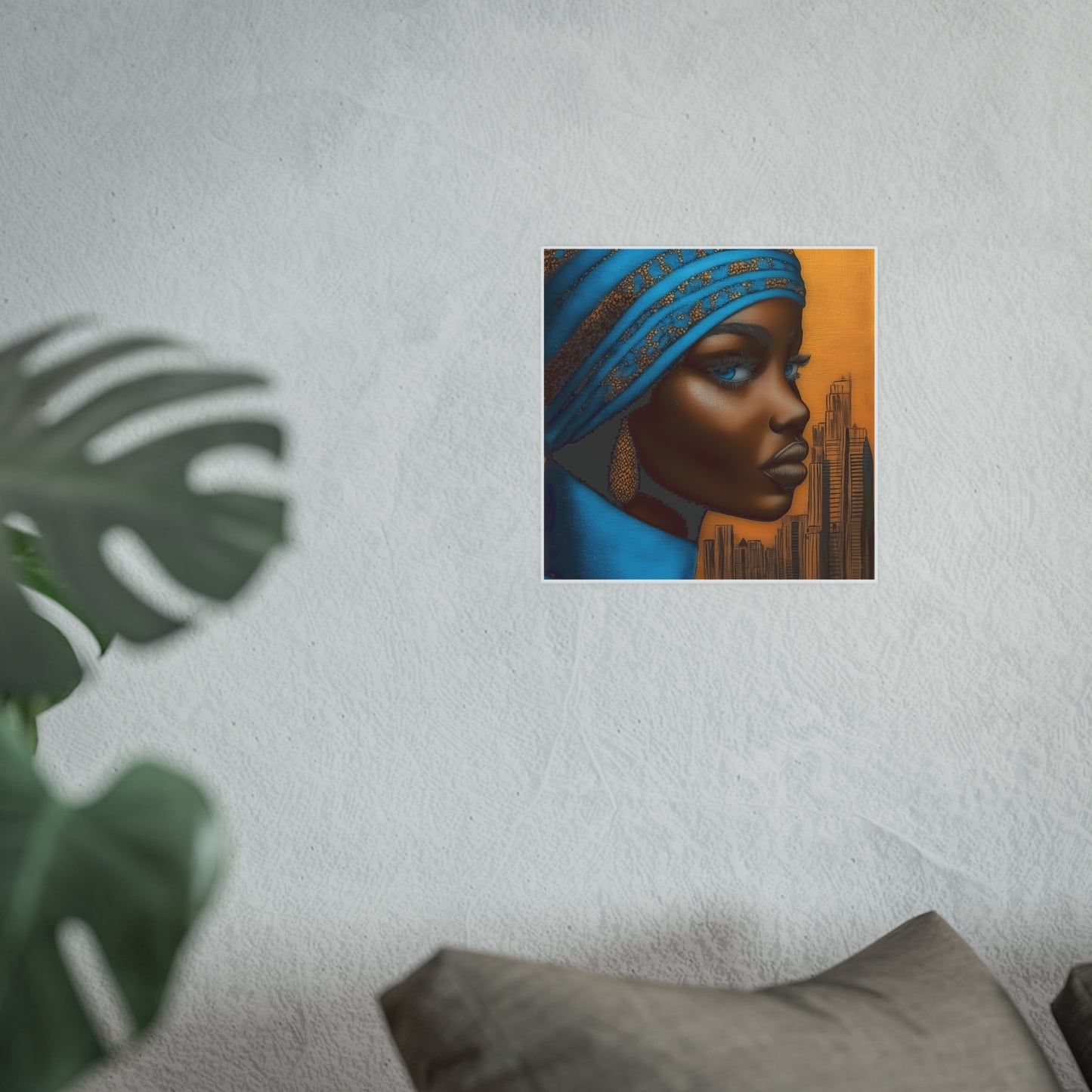 ThurmanatorX Art | Nyla, Guardian of the Highrise | Aphrochrysalis | Satin Wall Art Print