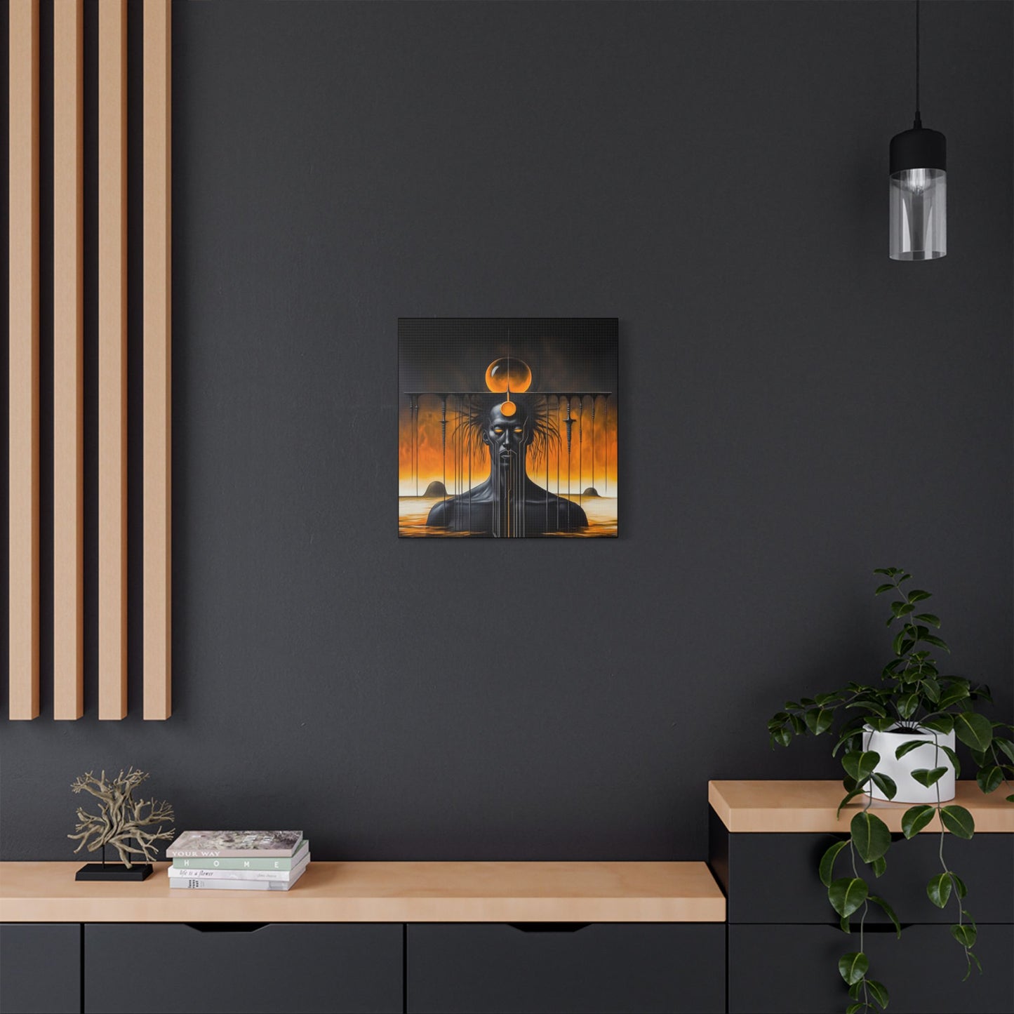 ThurmanatorX Art | Glyphborn | AphrodisiDark | Satin Canvas Art Print
