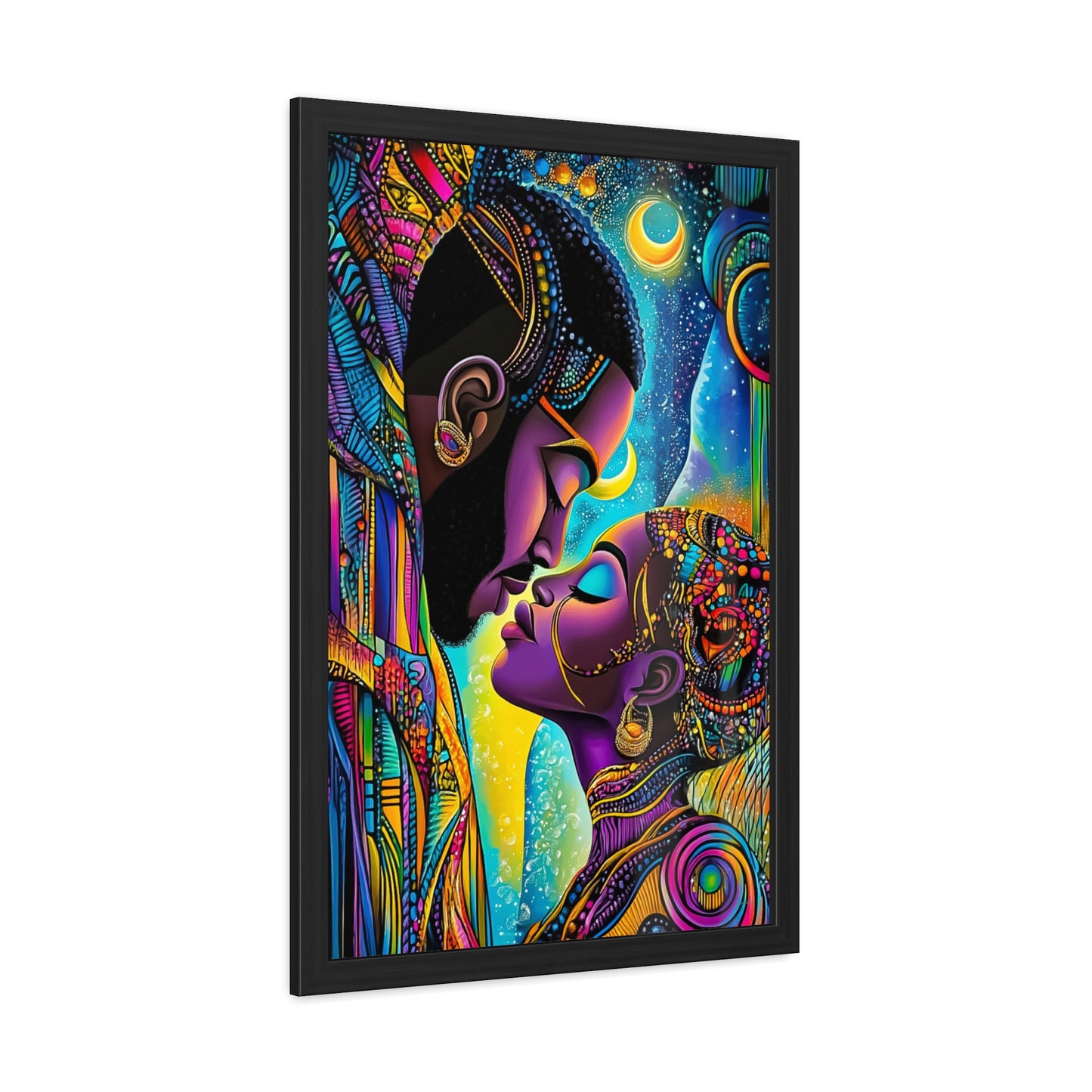 ThurmanatorX Art | Celestia & the Devoted | Aphrochrysalis | Framed Poster Print
