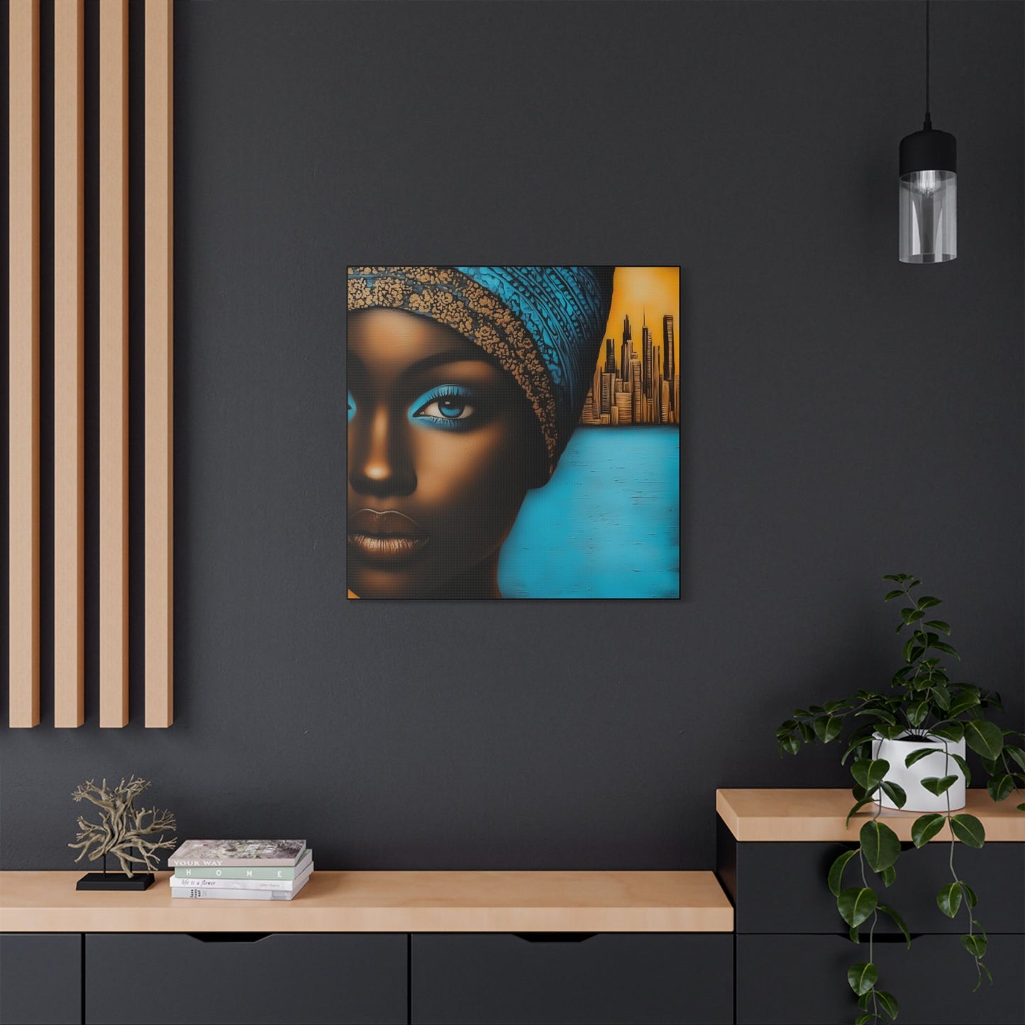 ThurmanatorX Art | Skywatcher Amara | Aphrochrysalis | Satin Canvas Art Print