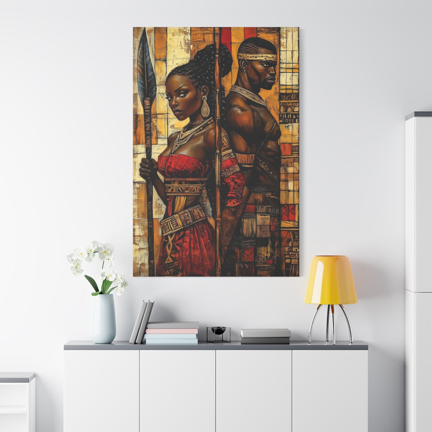 ThurmanatorX Art | Sacred Chaos | Aphrodisiart | Matte Canvas Print