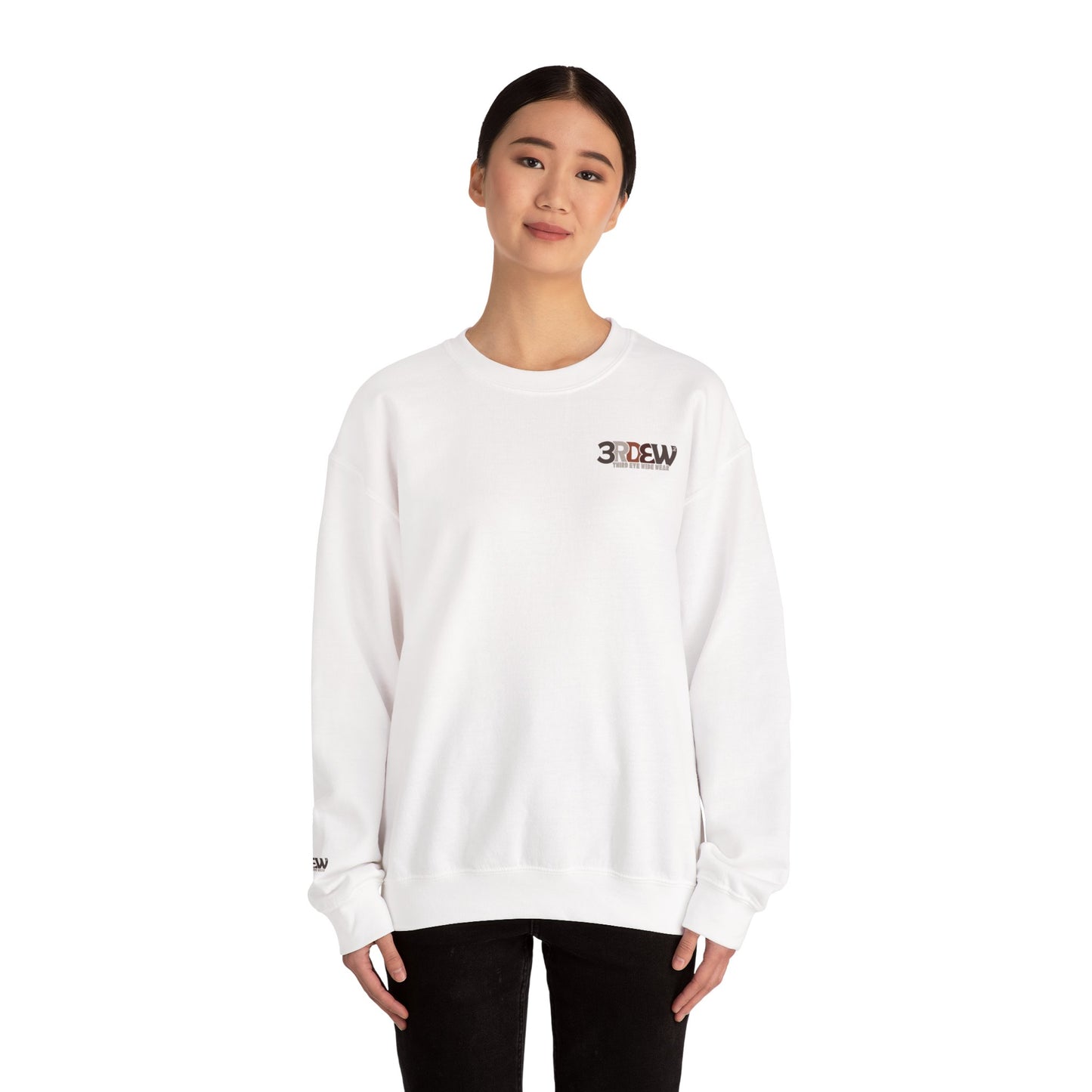 3RDEW² Unisex Sweatshirt – Afro-Abstract Streetwear by ThurmanatorX | Cozy Layer for Elevated Everyday Style