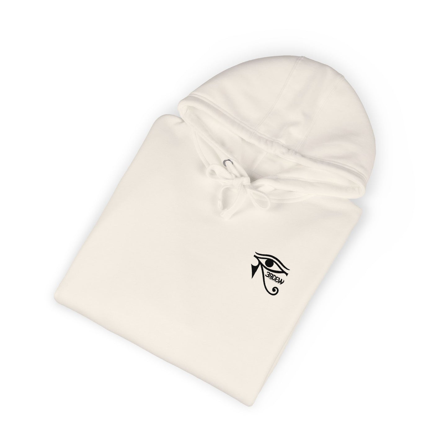 3RDEW² Vision Hoodie | Unisex Fleece | Third Eye Minimalist Design | Conscious Comfort for Every Day & Divine Moments