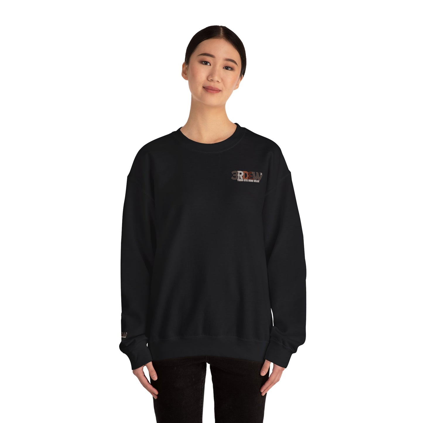 3RDEW² Unisex Sweatshirt – Afro-Abstract Streetwear by ThurmanatorX | Cozy Layer for Elevated Everyday Style