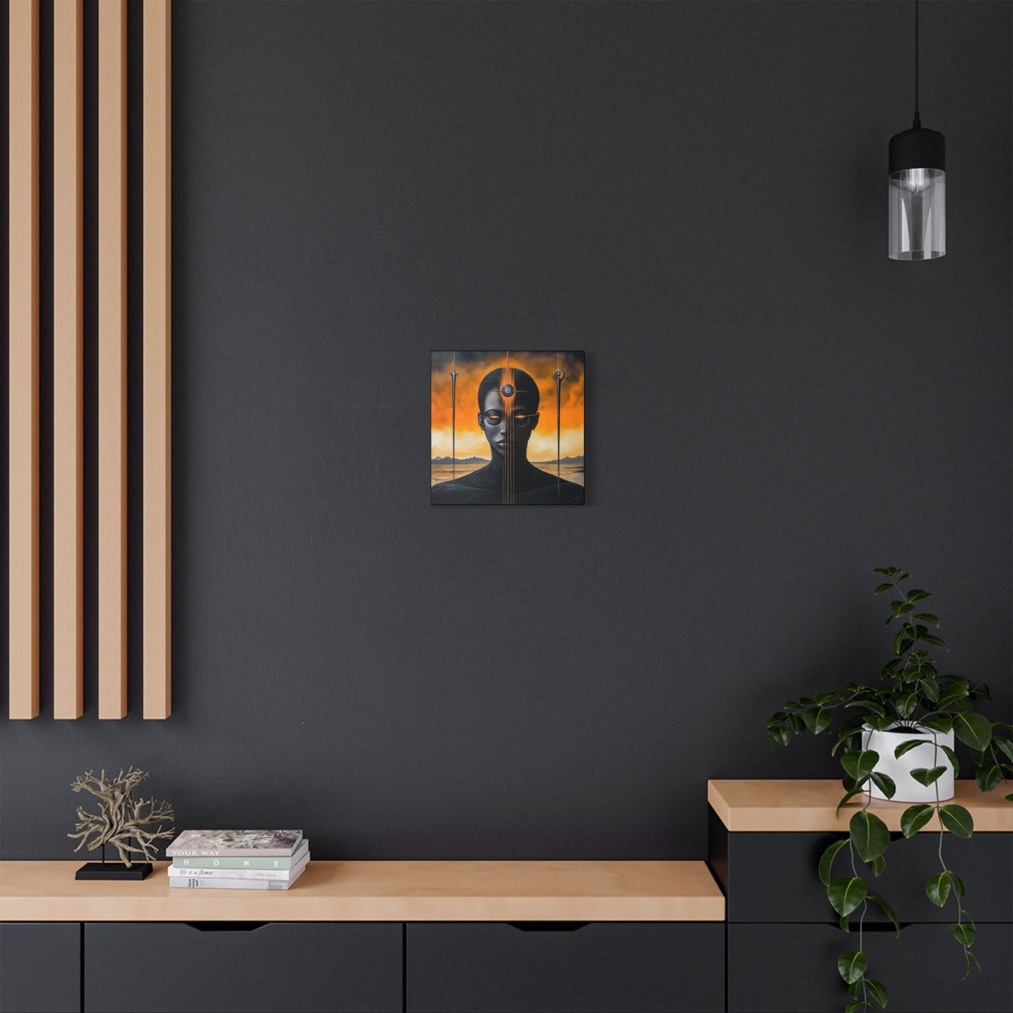 ThurmanatorX Art | Vanta Whisper | AphrodisiDark | Satin Canvas Art Print