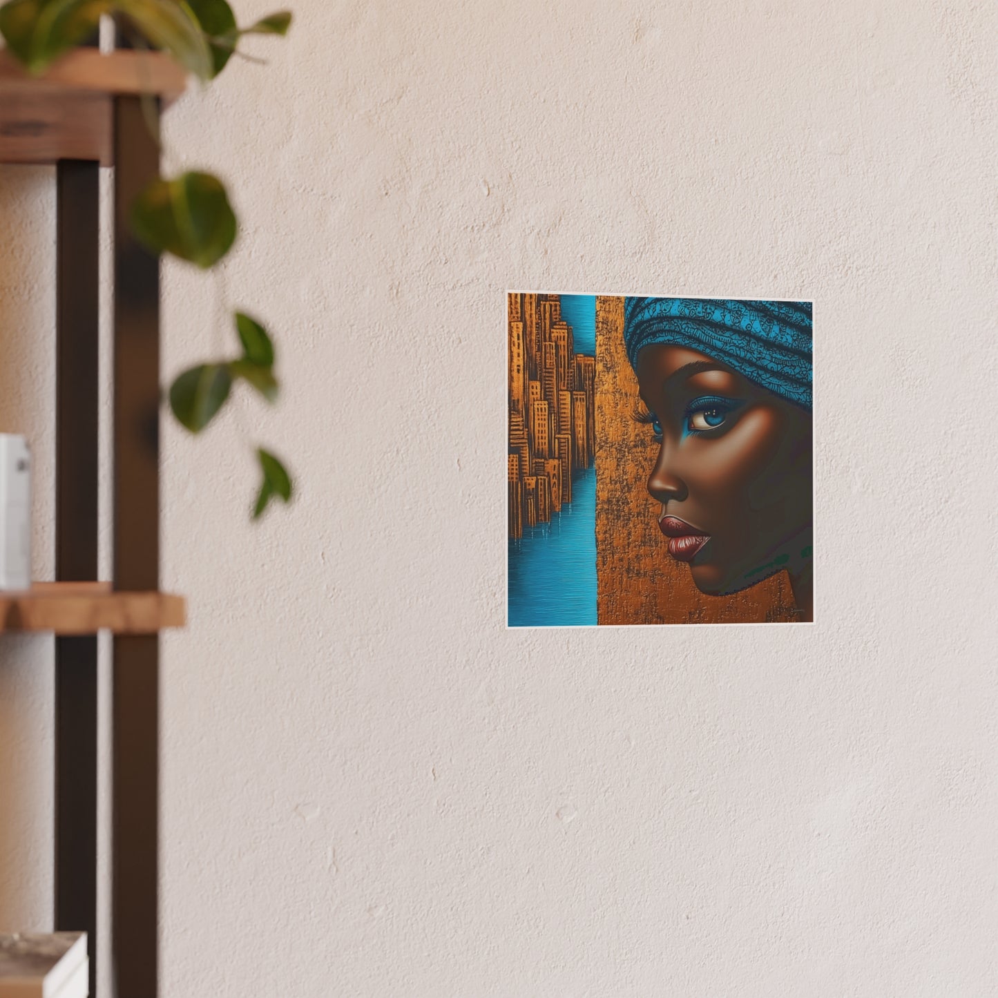ThurmanatorX Art | Essence of Blue Reverie | Aphrochrysalis | Satin Wall Art Print