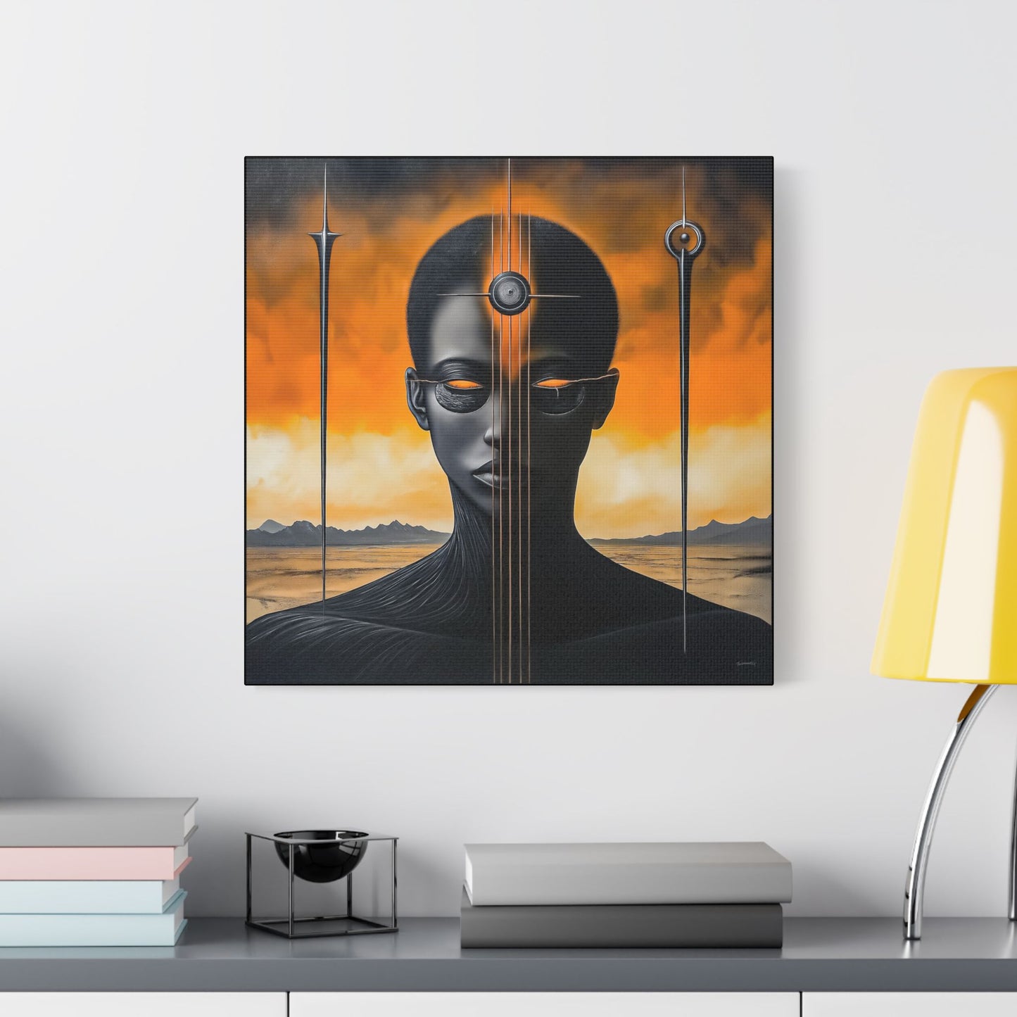 ThurmanatorX Art | Vanta Whisper | AphrodisiDark | Satin Canvas Art Print