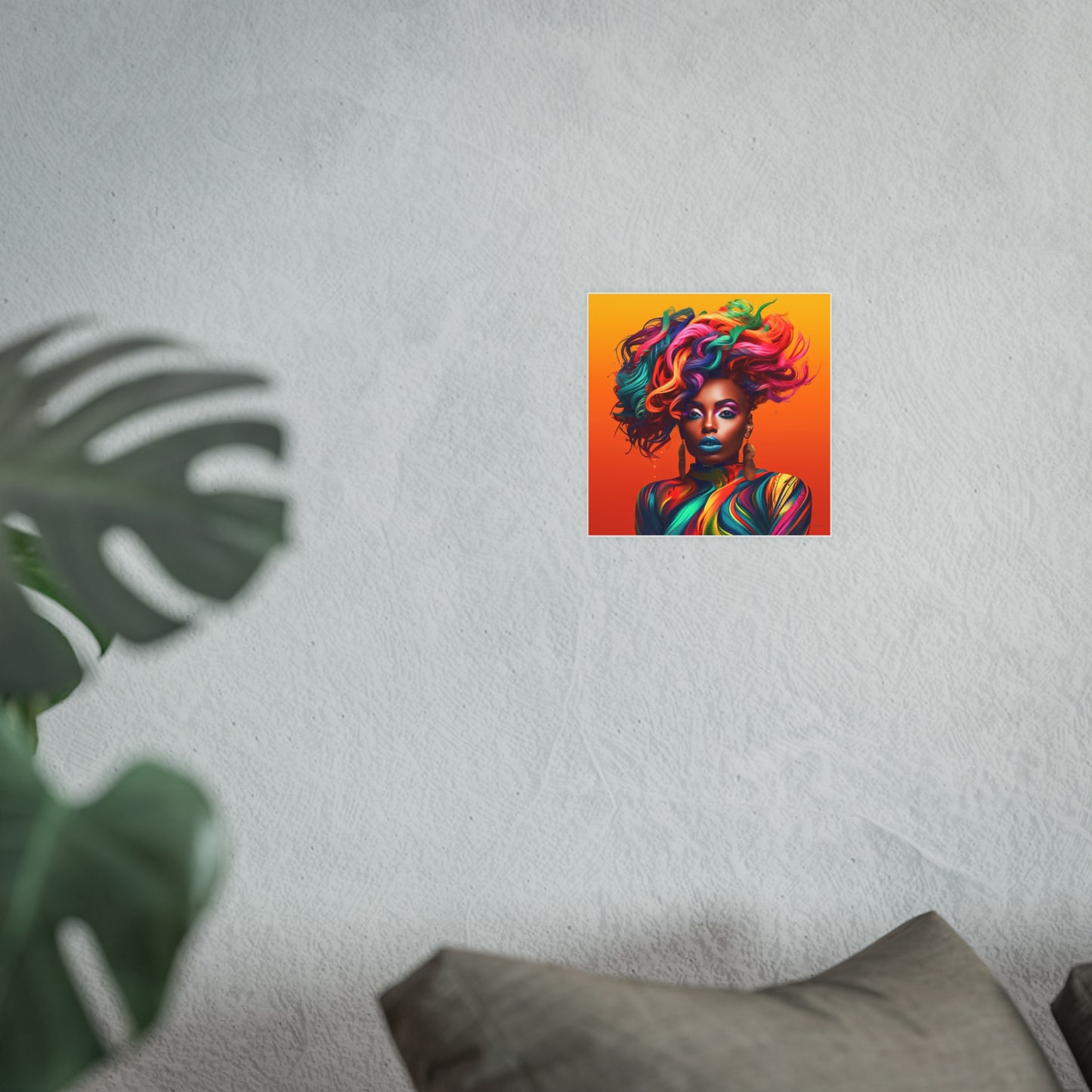ThurmanatorX Art | Velvet Voltage Muse | Aphrochrysalis | Satin Wall Art Print