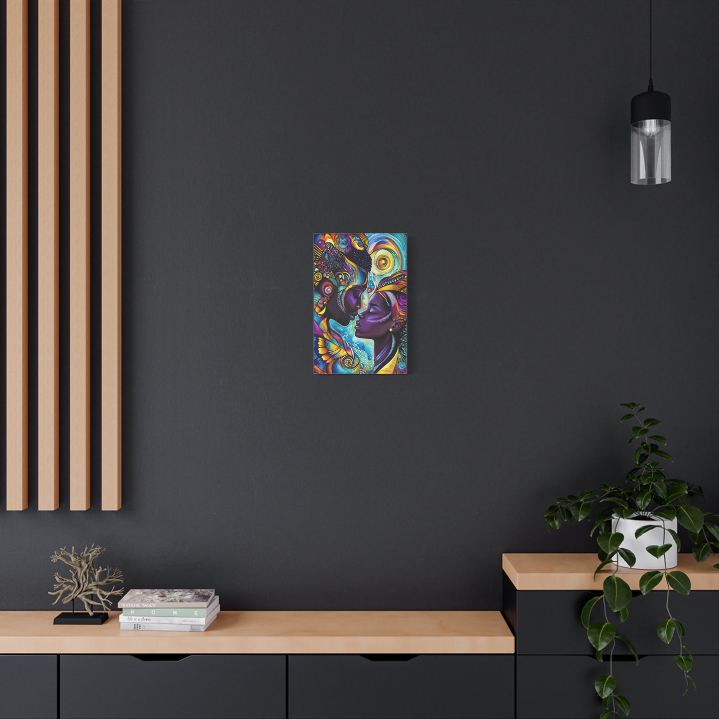 ThurmanatorX Art | Stargazer’s Embrace | Aphrochrysalis | Matte Canvas, Stretched, 1.25"