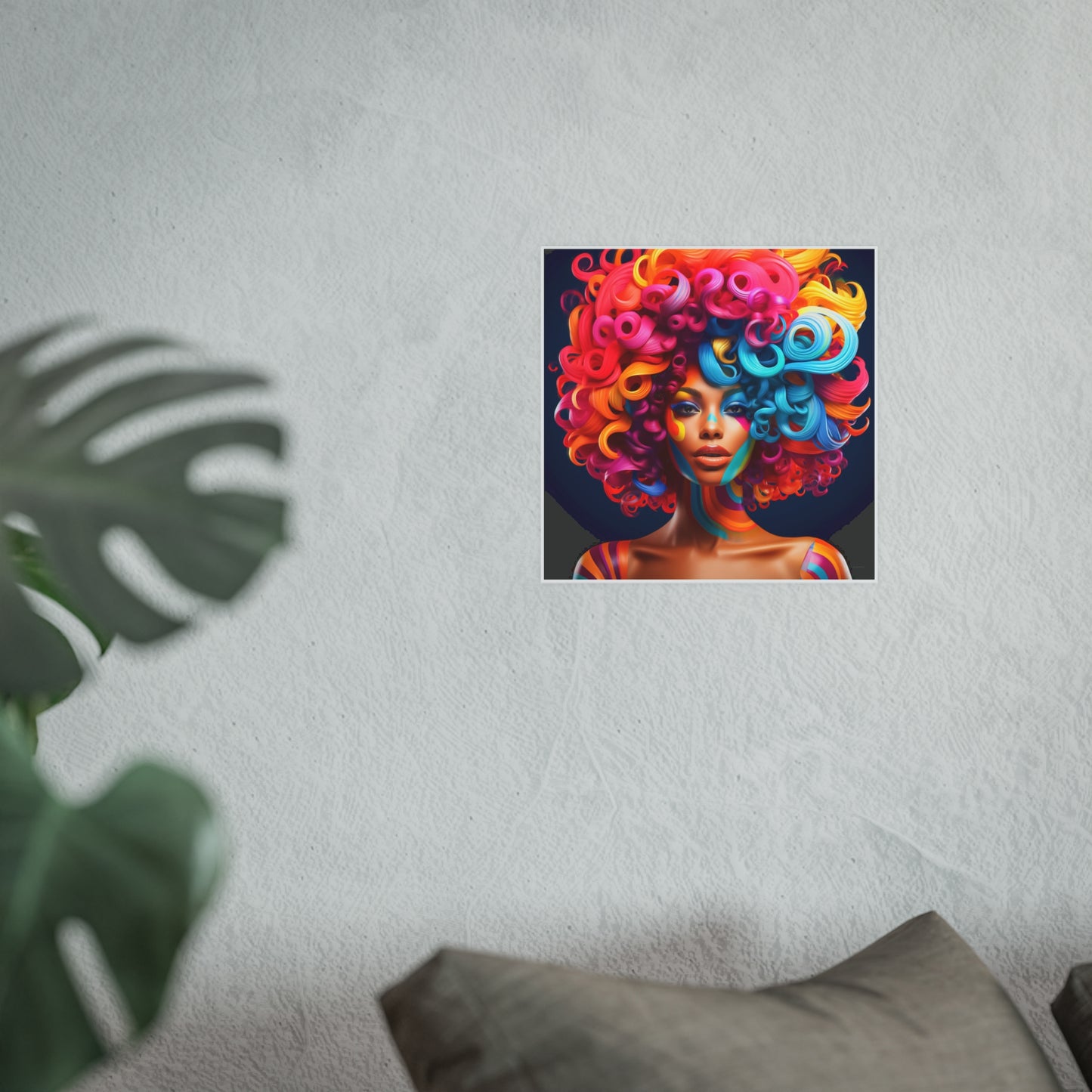 ThurmanatorX Art | Crown of Chromaflame | Aphrochrysalis | Satin Wall Art Print