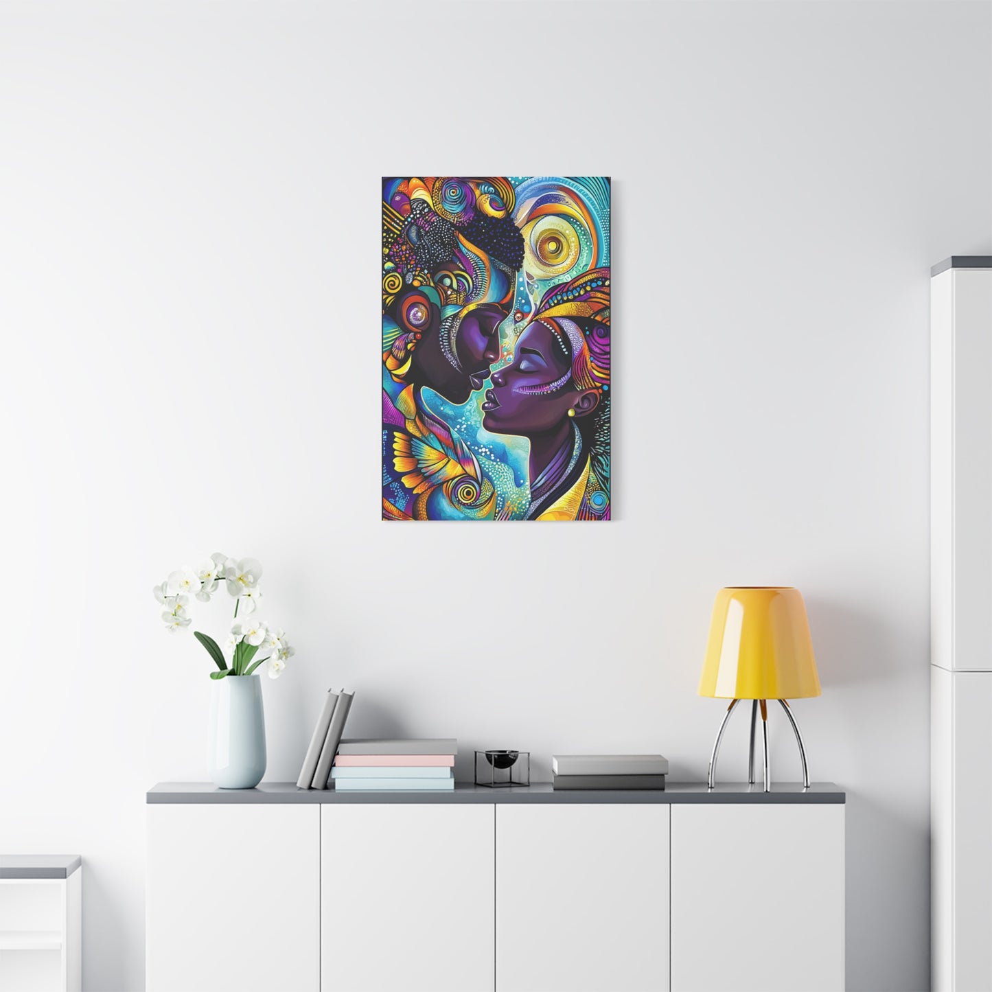ThurmanatorX Art | Stargazer’s Embrace | Aphrochrysalis | Matte Canvas, Stretched, 1.25"