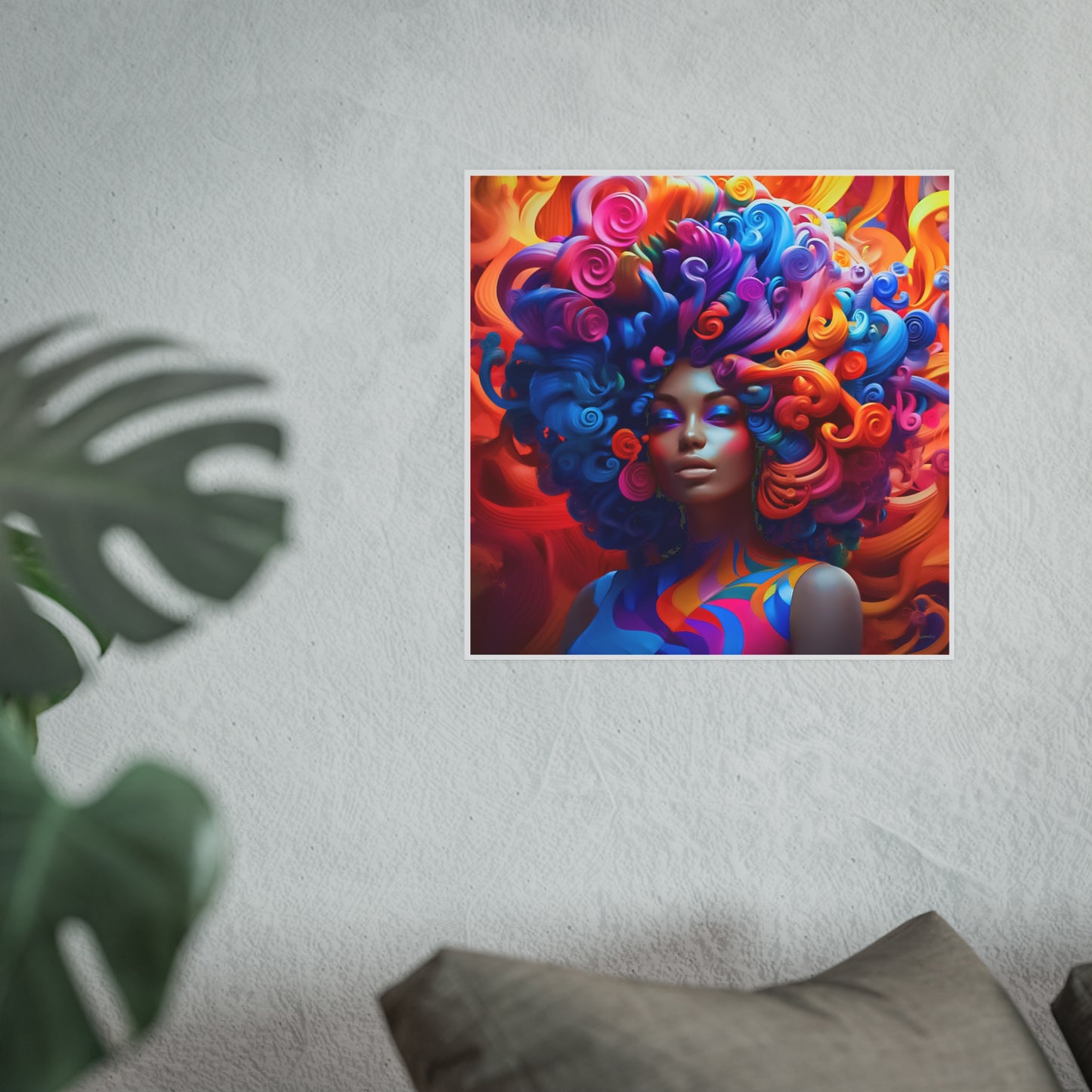 ThurmanatorX Art | Bloomtide Reign | Aphrochrysalis | Satin Wall Art Print