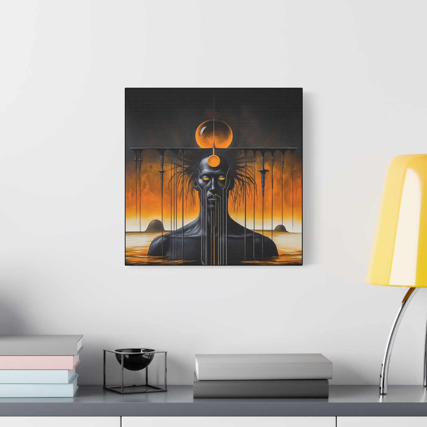 ThurmanatorX Art | Glyphborn | AphrodisiDark | Satin Canvas Art Print