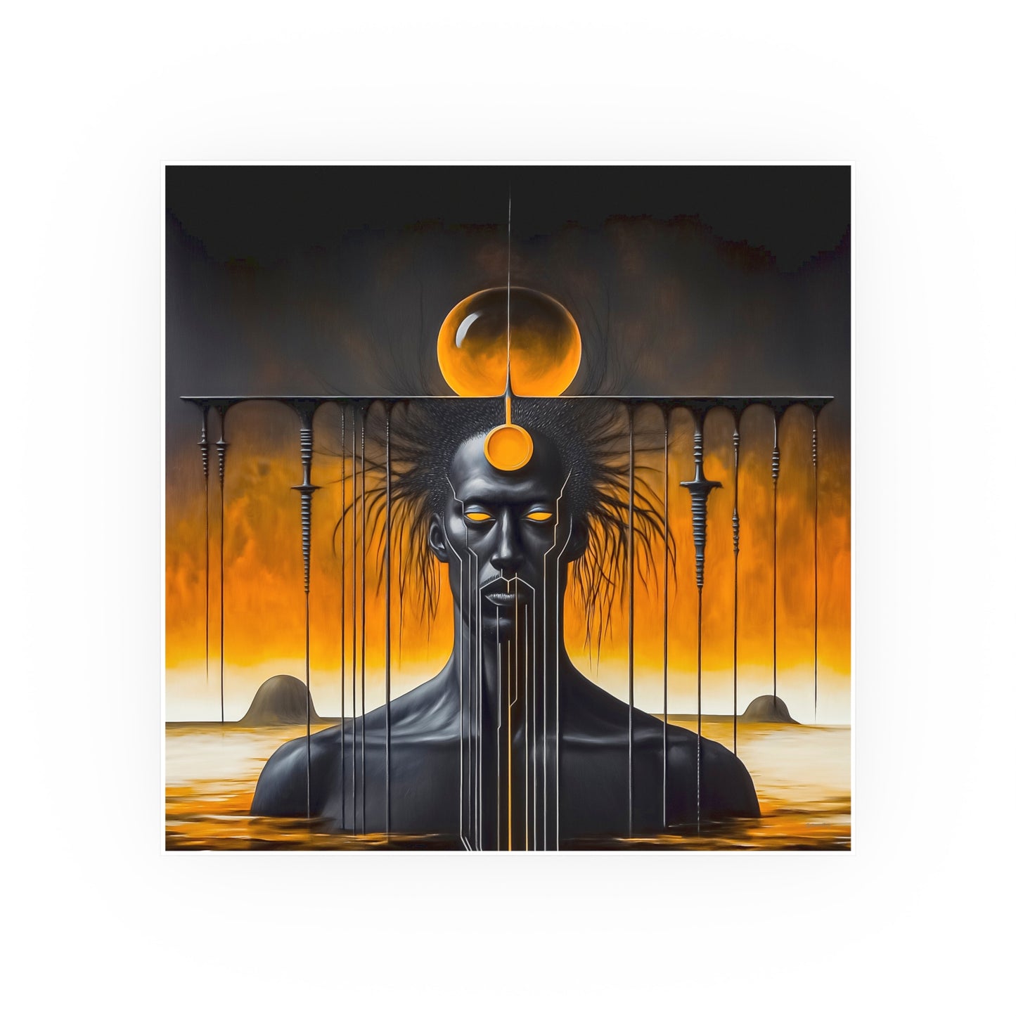 ThurmanatorX Art | Glyphborn | AphrodisiDark | Satin Wall Art Prints