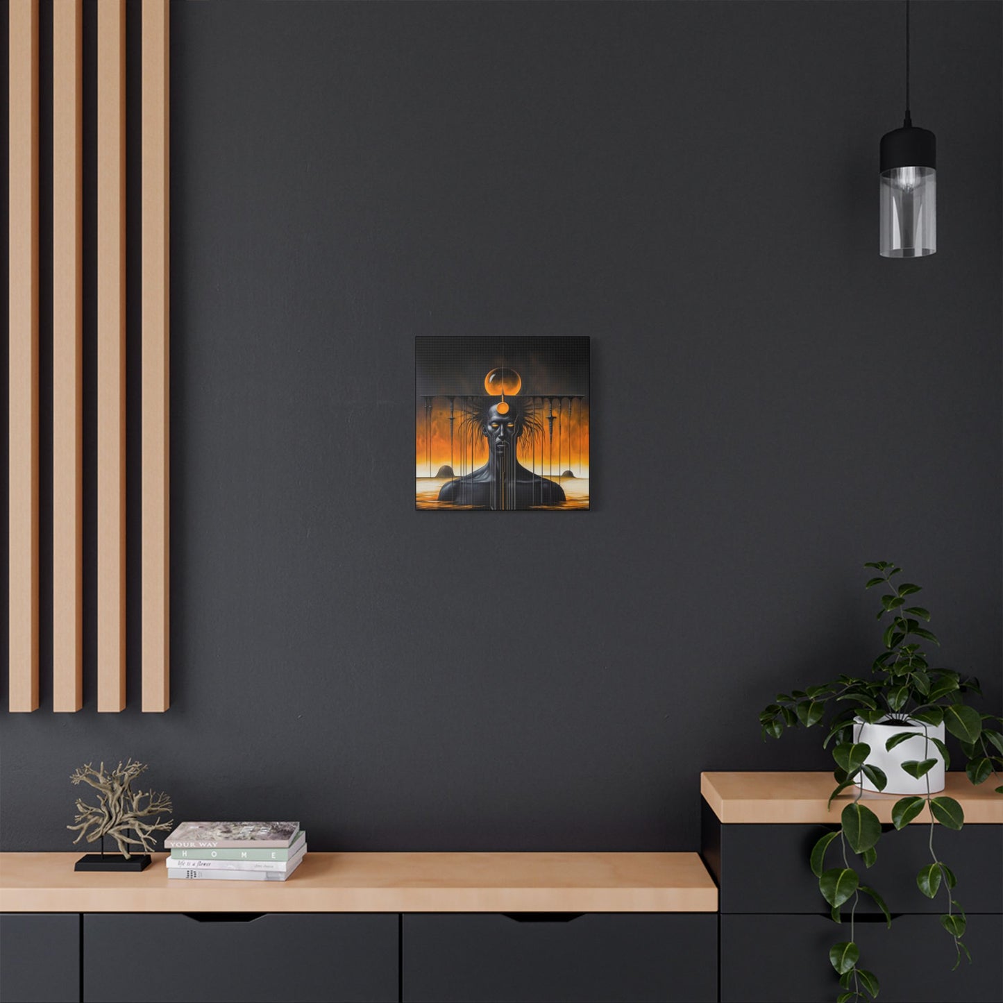 ThurmanatorX Art | Glyphborn | AphrodisiDark | Satin Canvas Art Print