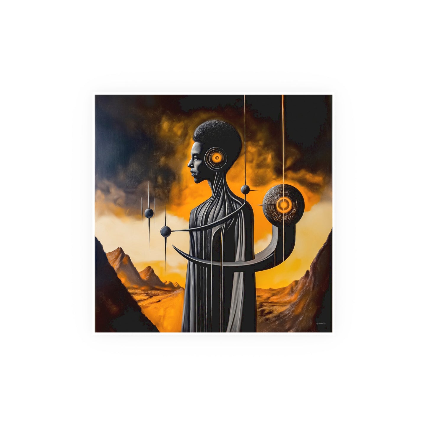 ThurmanatorX Art | Soulrift | AphrodisiDark | Satin Wall Art Prints