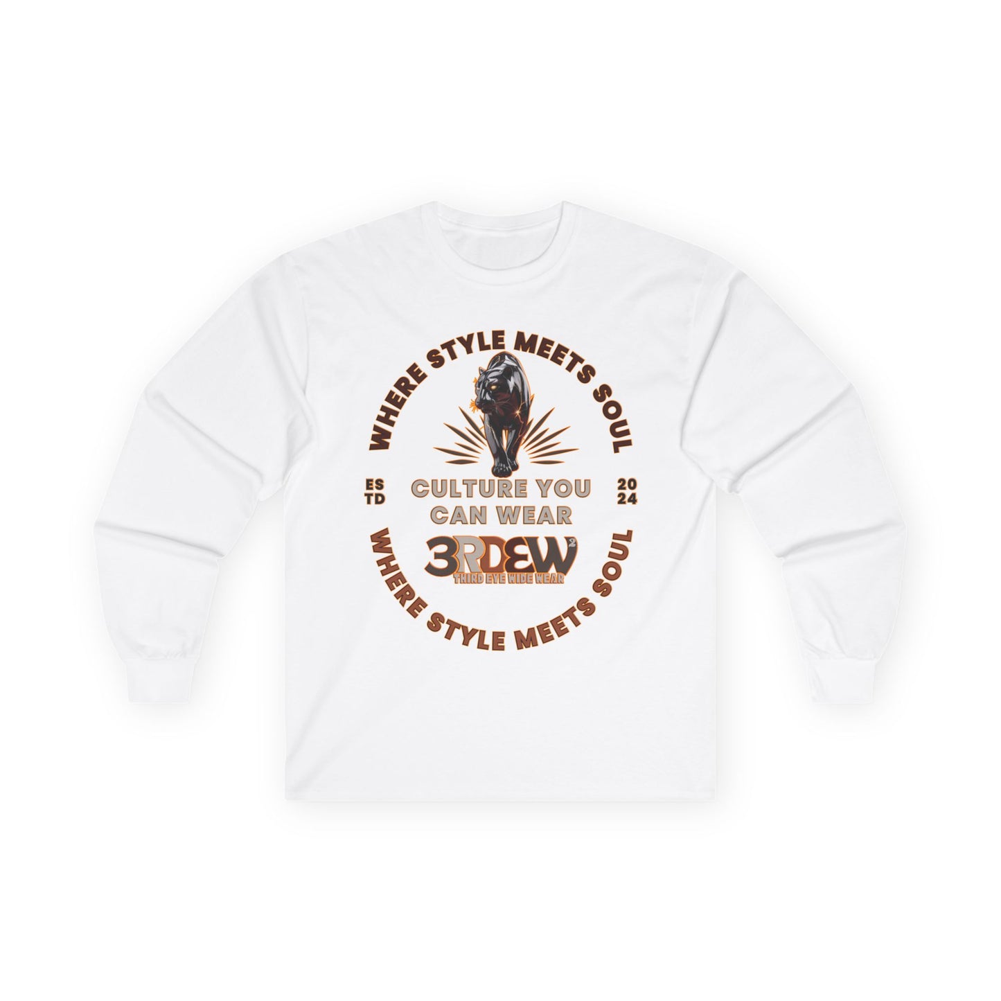 3RDEW² | Where Style Meets Soul | Third Eye Wide Wear | Unisex Ultra Cotton Long Sleeve Tee