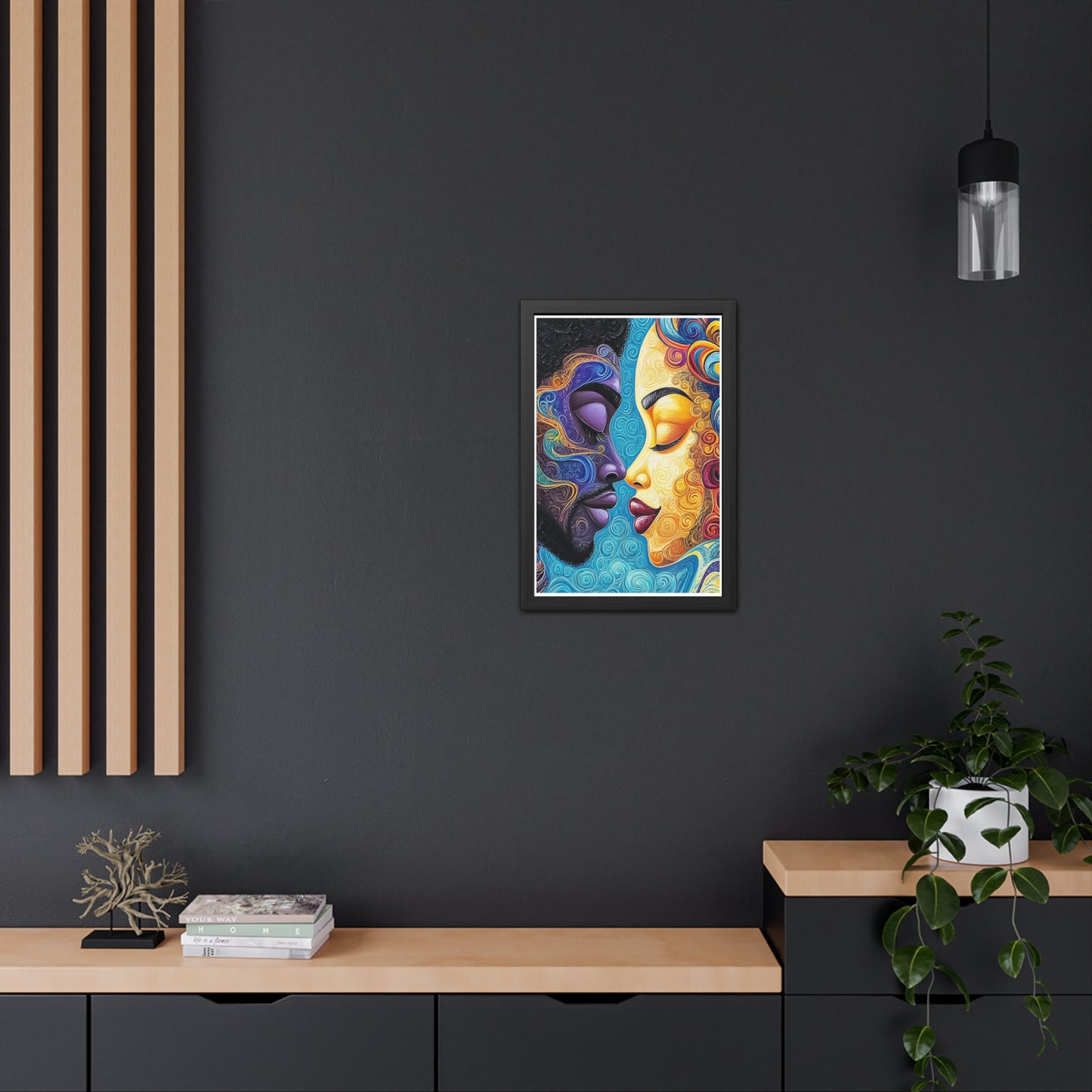 ThurmanatorX Art | She Who Sees Light | Aphrochrysalis | Framed Poster Print
