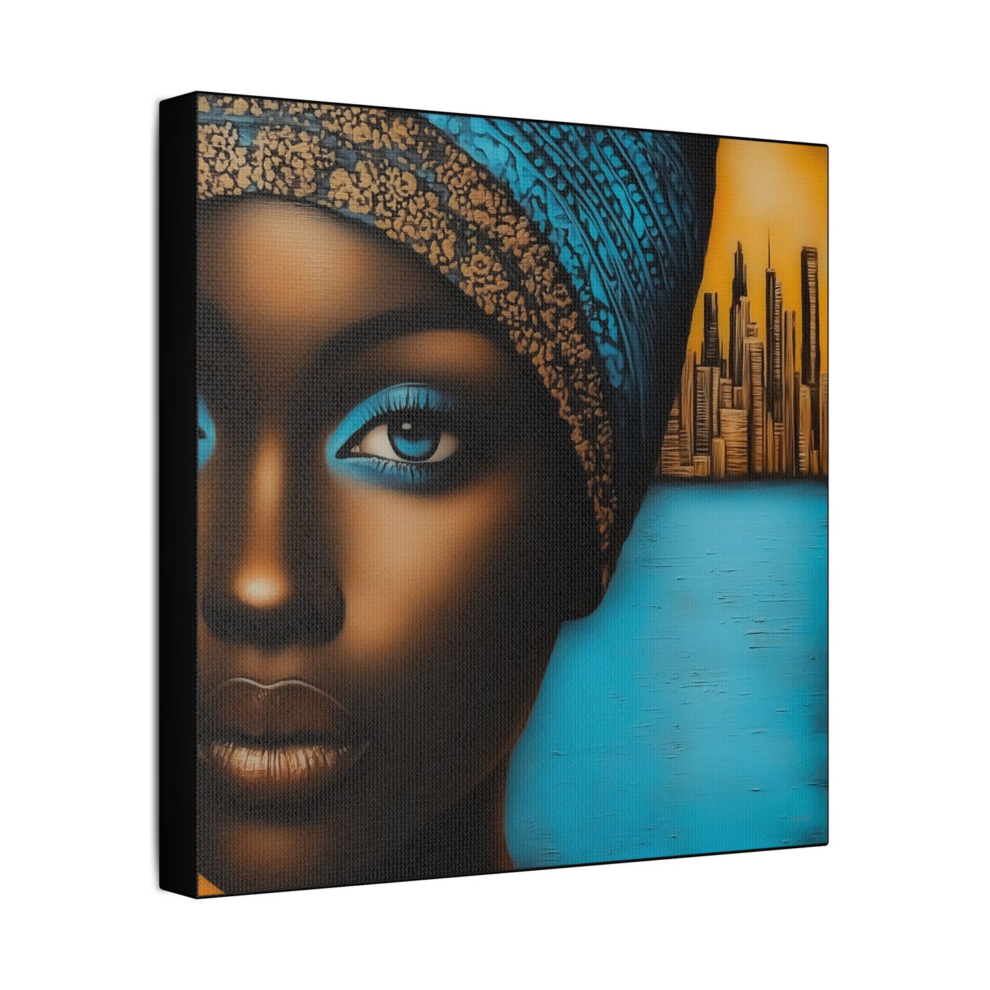 ThurmanatorX Art | Skywatcher Amara | Aphrochrysalis | Satin Canvas Art Print
