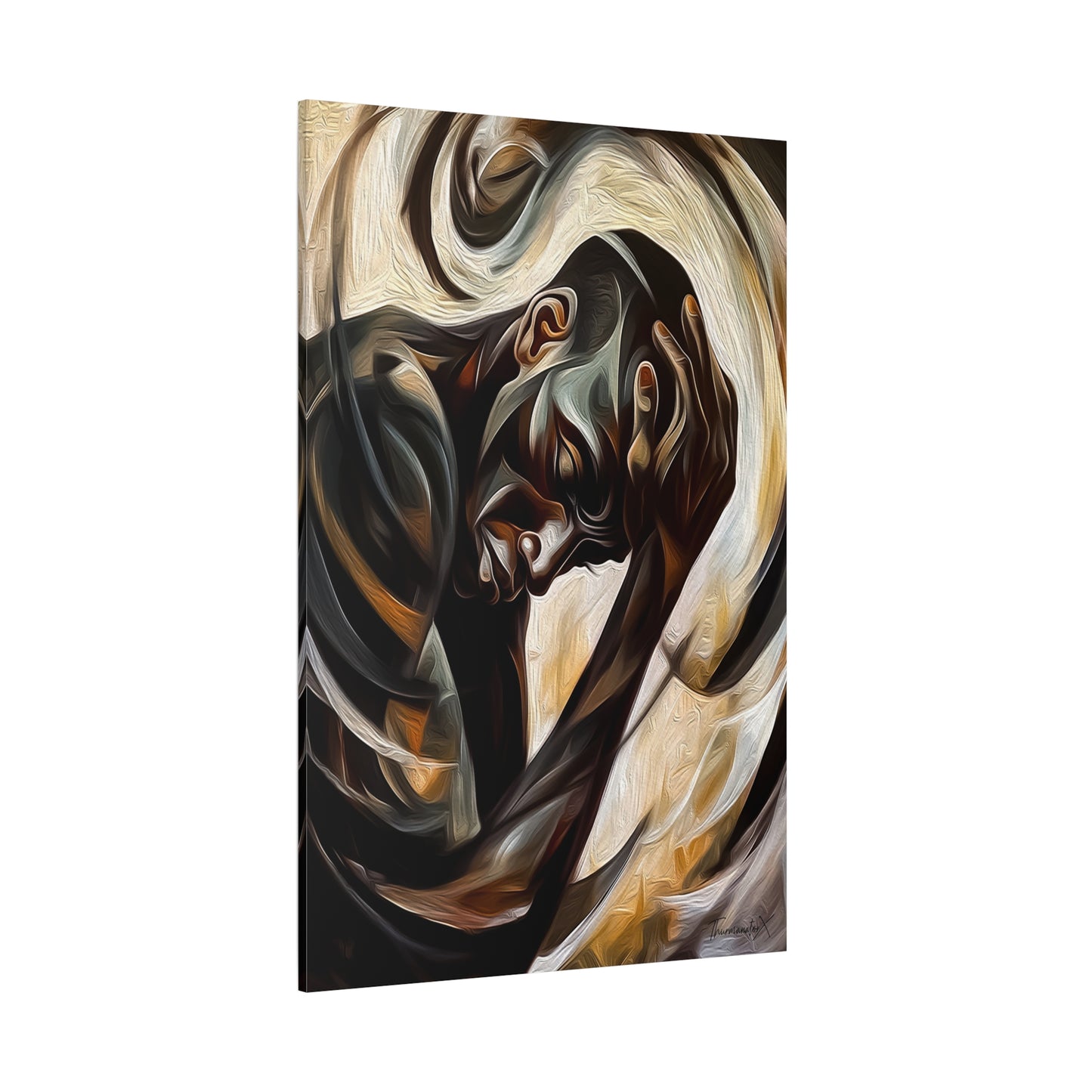ThurmanatorX Art | The Thinker's Thoughts | Aphrodisiart | Matte Canvas Print