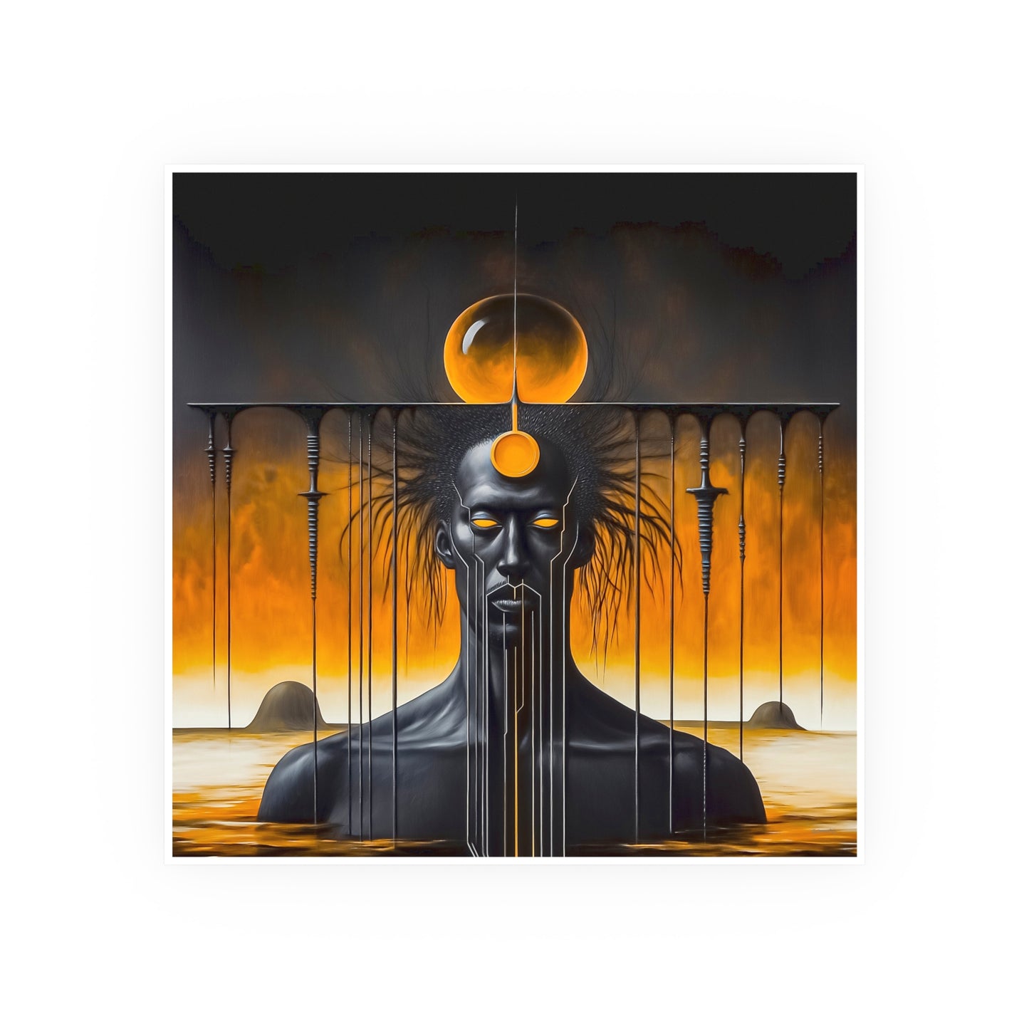 ThurmanatorX Art | Glyphborn | AphrodisiDark | Satin Wall Art Prints