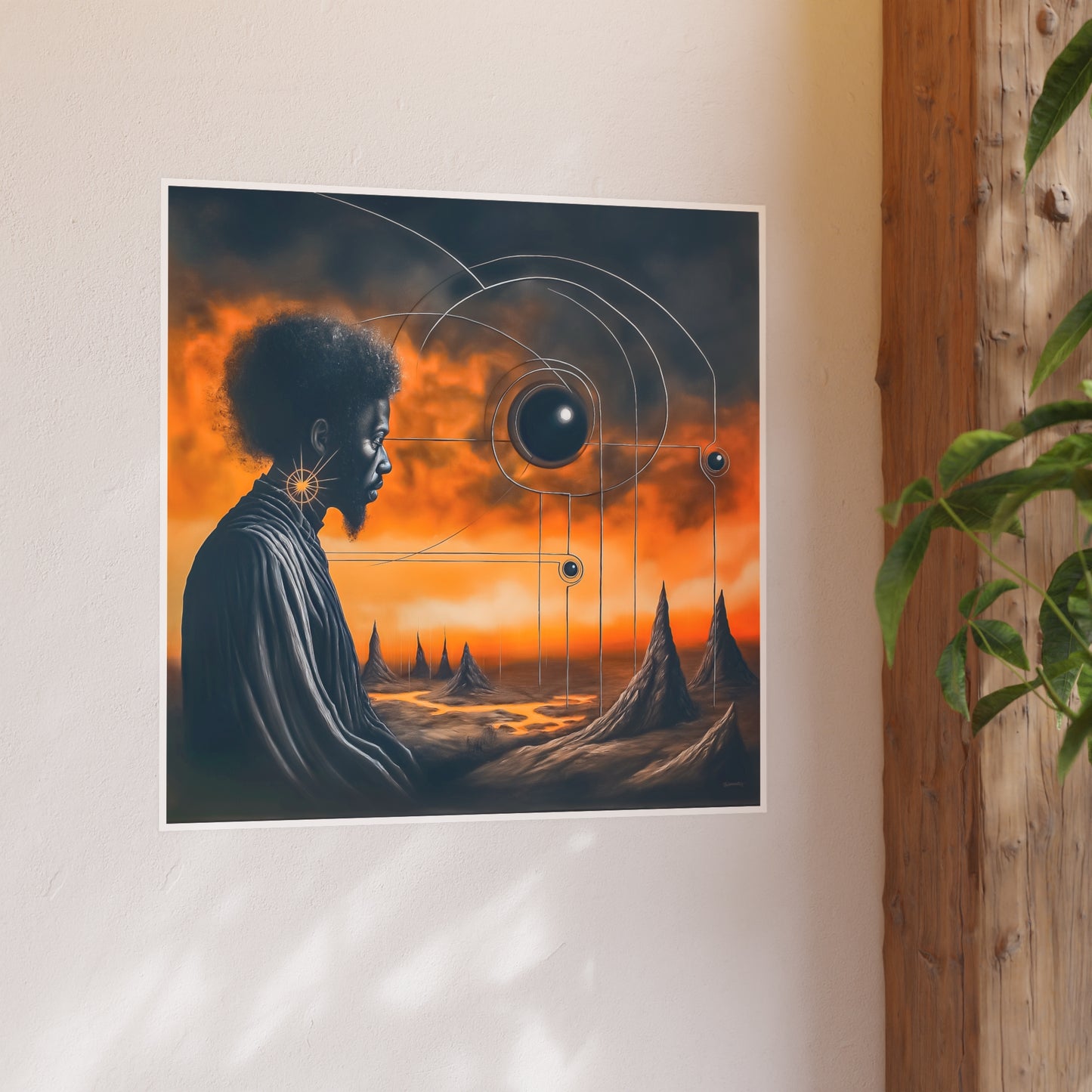 ThurmanatorX Art | Lumahex | AphrodisiDark | Satin Wall Art Prints