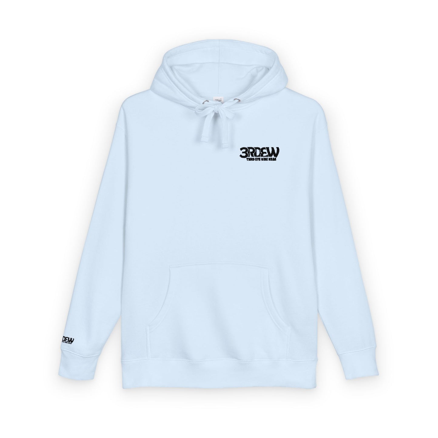 3RDEW² Hoodie | Unisex Fleece | Third Eye Minimalist Design | Conscious Comfort for Every Day & Divine Moments
