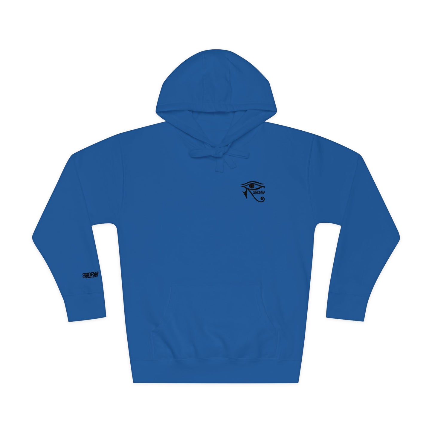 3RDEW² Vision Hoodie | Unisex Fleece | Third Eye Minimalist Design | Conscious Comfort for Every Day & Divine Moments