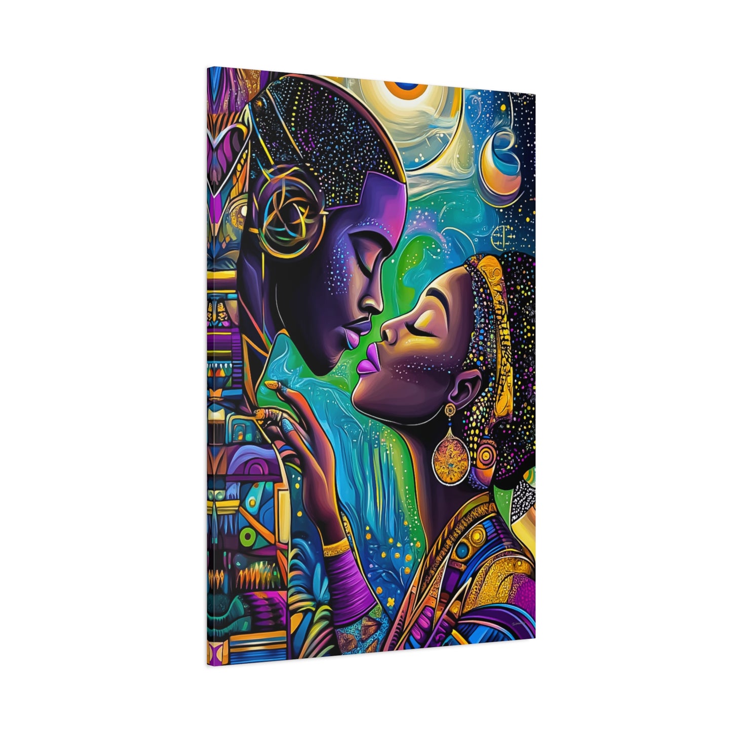 ThurmanatorX Art | Moonlight Mindscape | Aphrochrysalis | Matte Canvas, Stretched, 1.25"