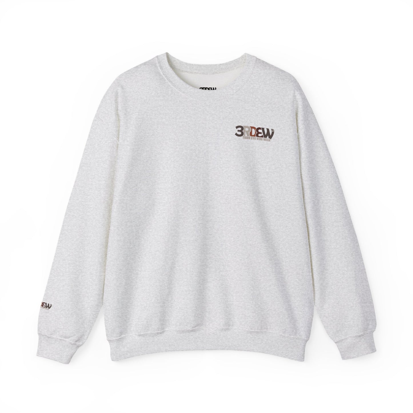 3RDEW² Unisex Sweatshirt – Afro-Abstract Streetwear by ThurmanatorX | Cozy Layer for Elevated Everyday Style