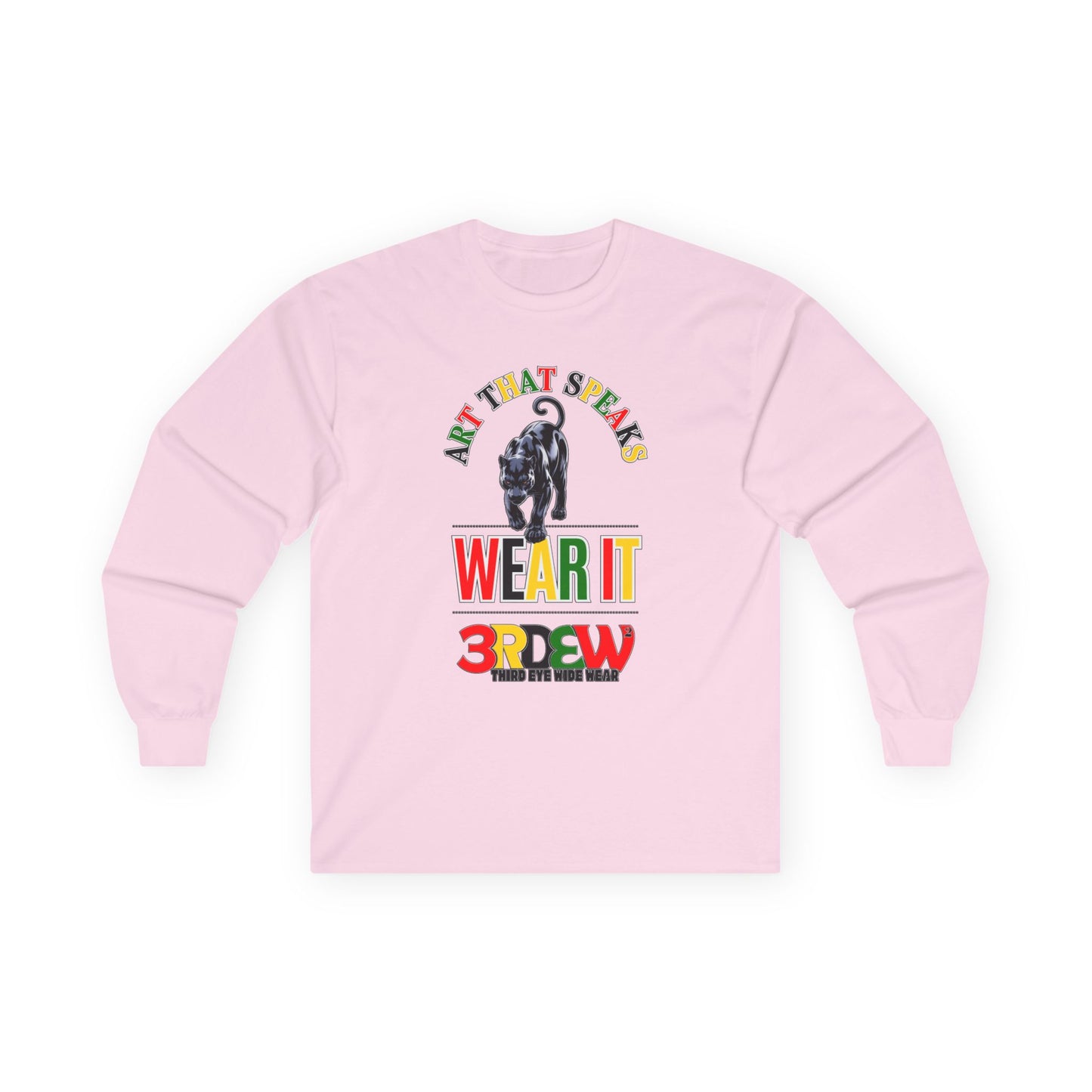 3RDEW² | Art That Speaks - Wear It | Third Eye Wide Wear | Unisex Ultra Cotton Long Sleeve Tee