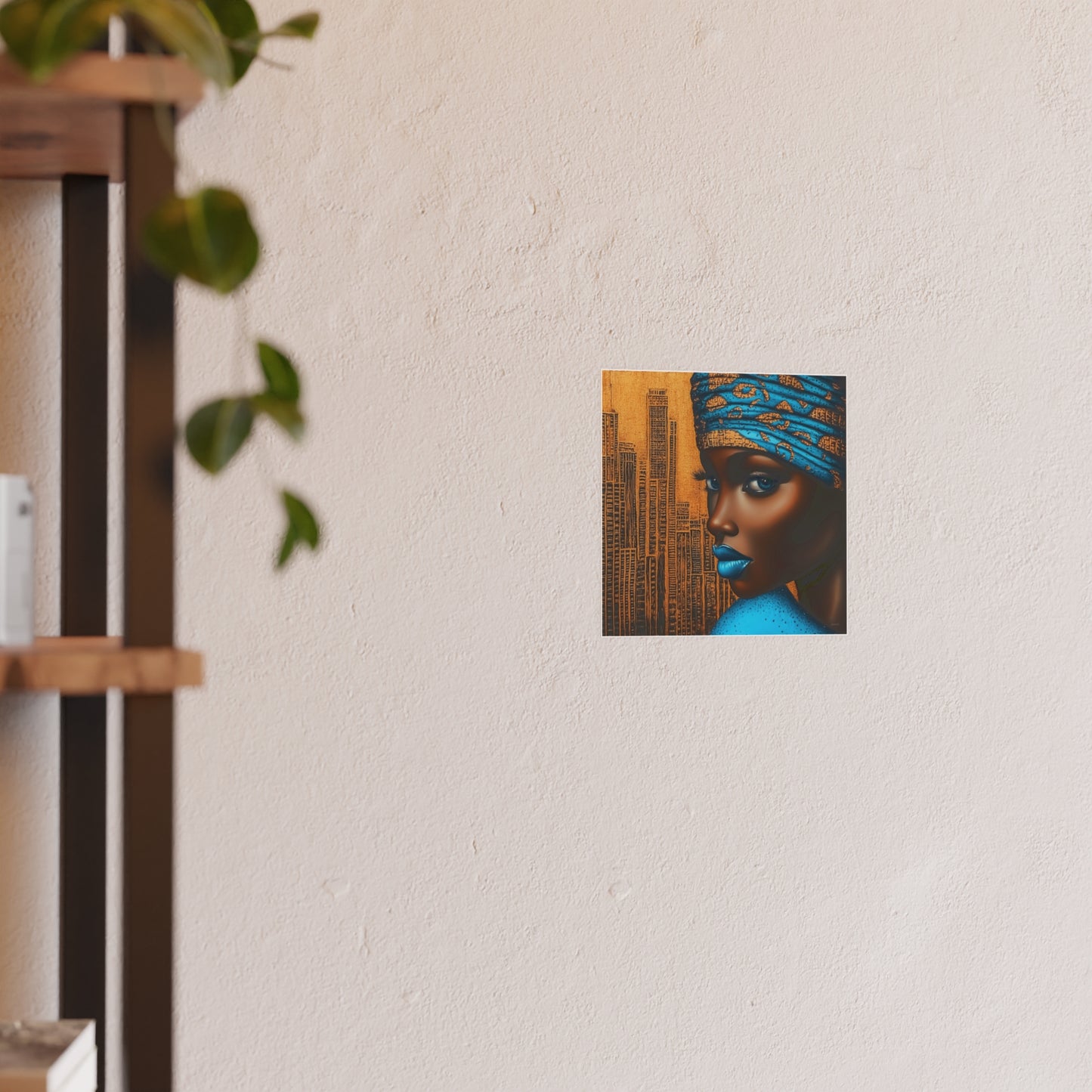 ThurmanatorX Art | Zariah, Eyes of the Metropolis | Aphrochrysalis | Satin Wall Art Print