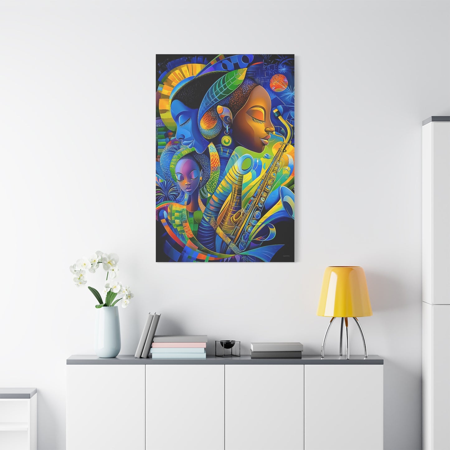 ThurmanatorX Art | Beyond Her Orbit | Aphrochrysalis | Matte Canvas, Stretched, 1.25"